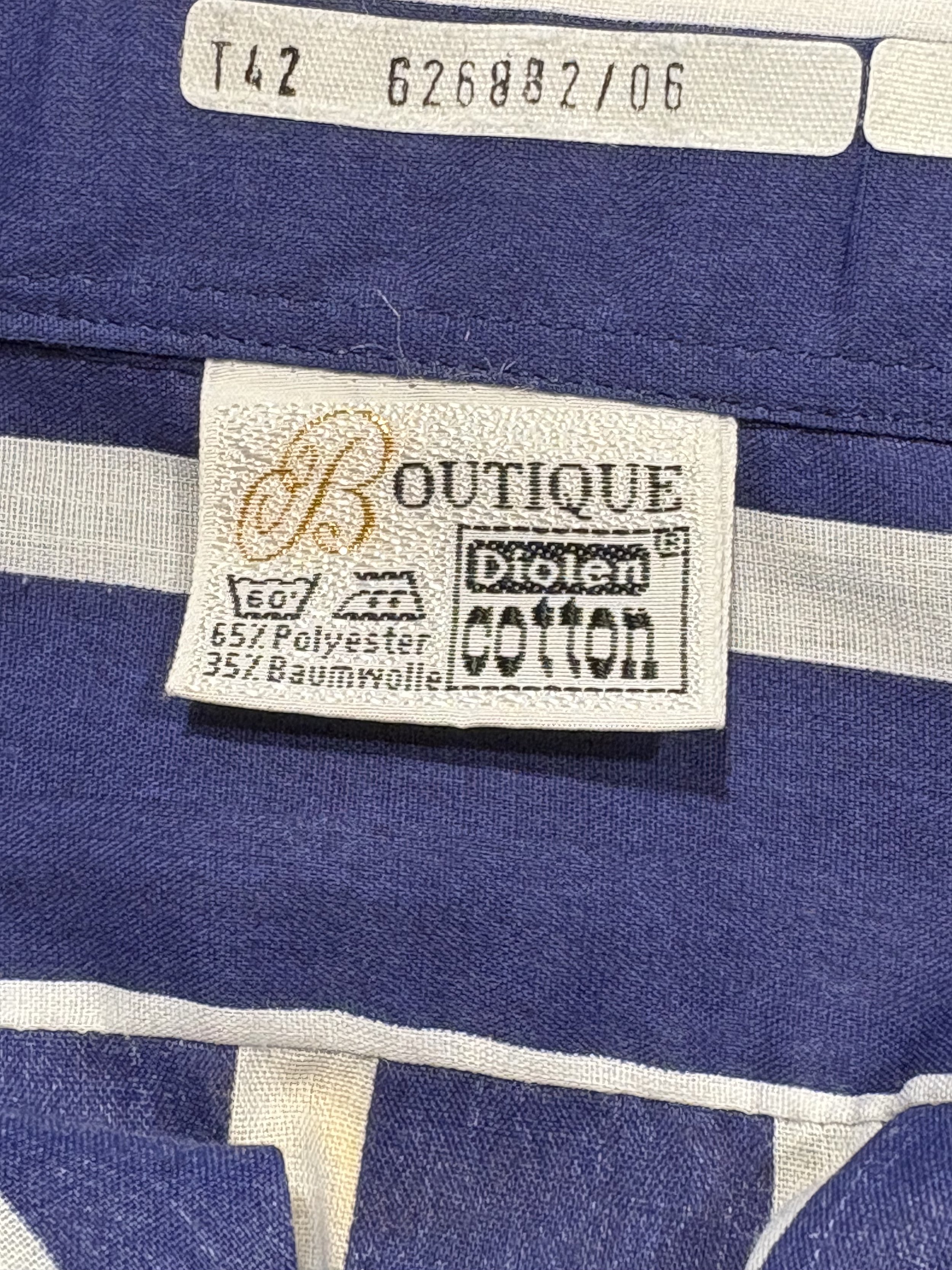 Camisa vintage de vestir años 70 rayas
