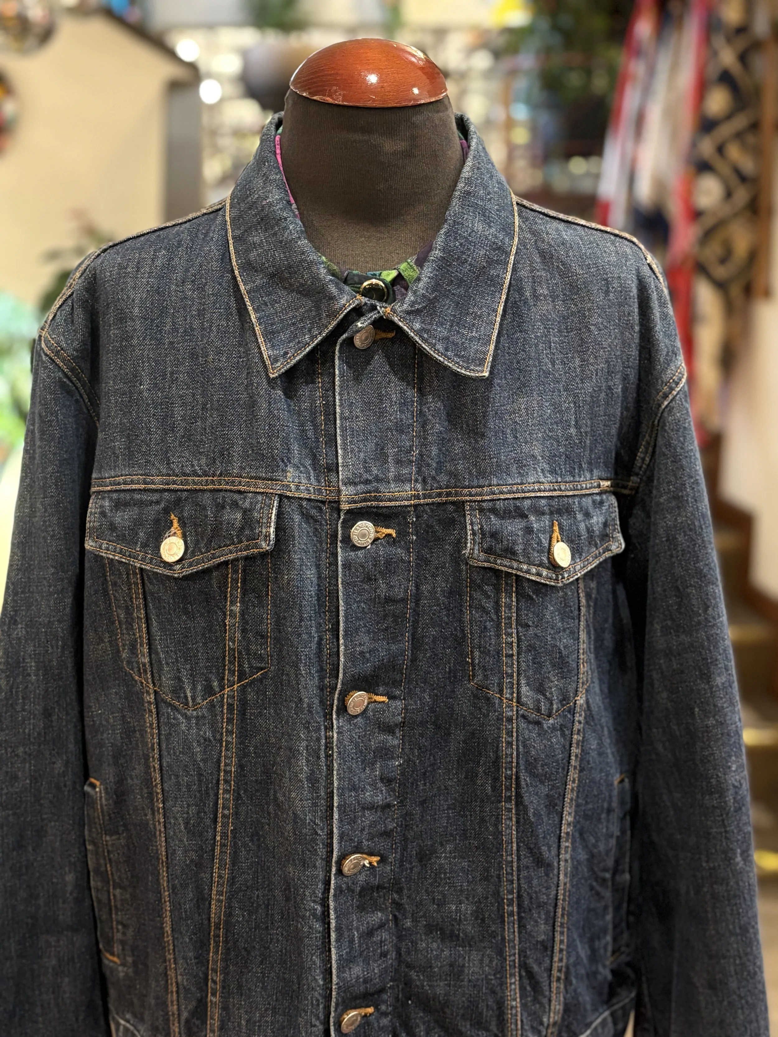 Chaqueta vintage vaquera años 90 denim jacket