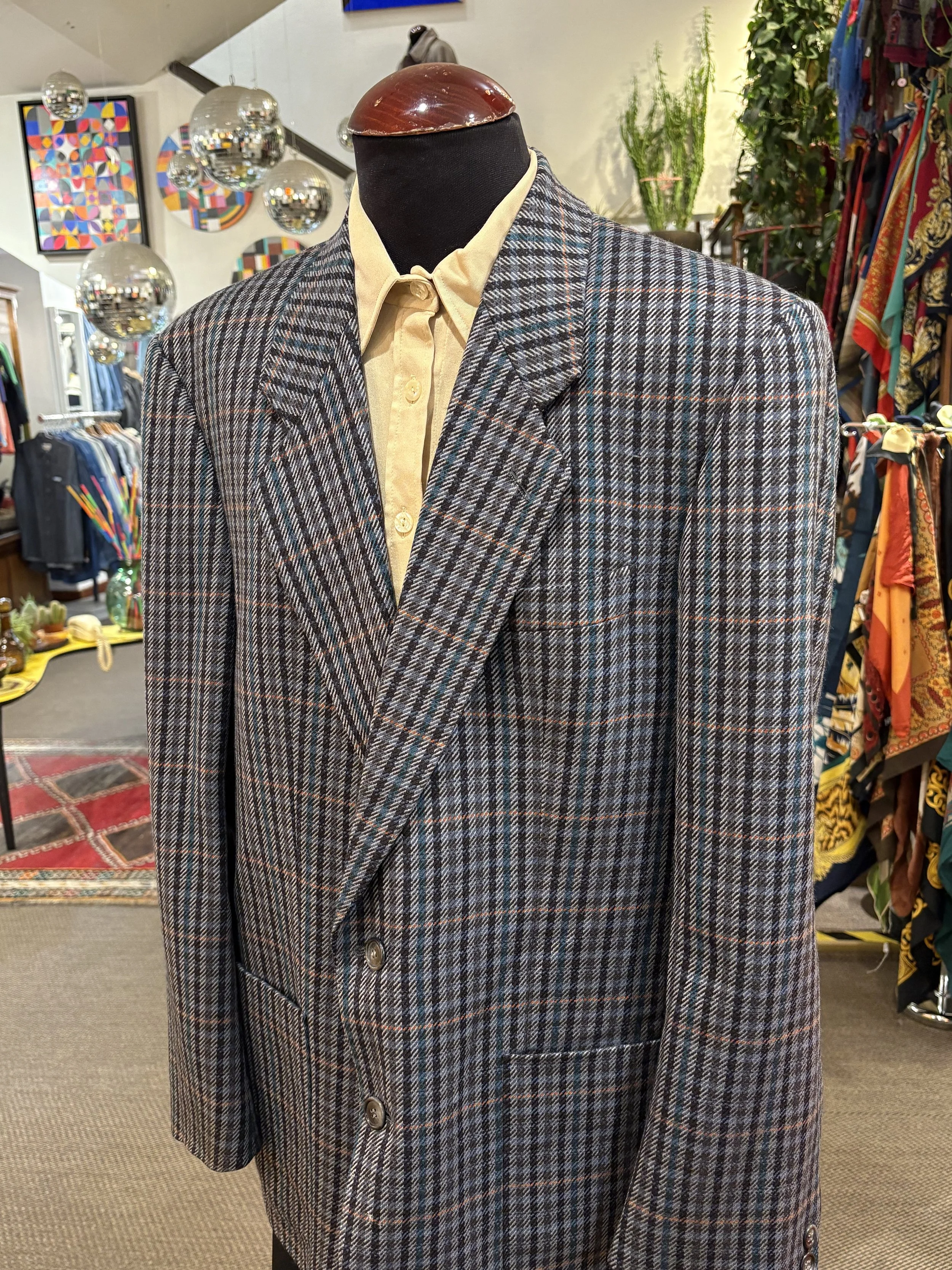 Blazer vintage de lana y cashmere años 80/90