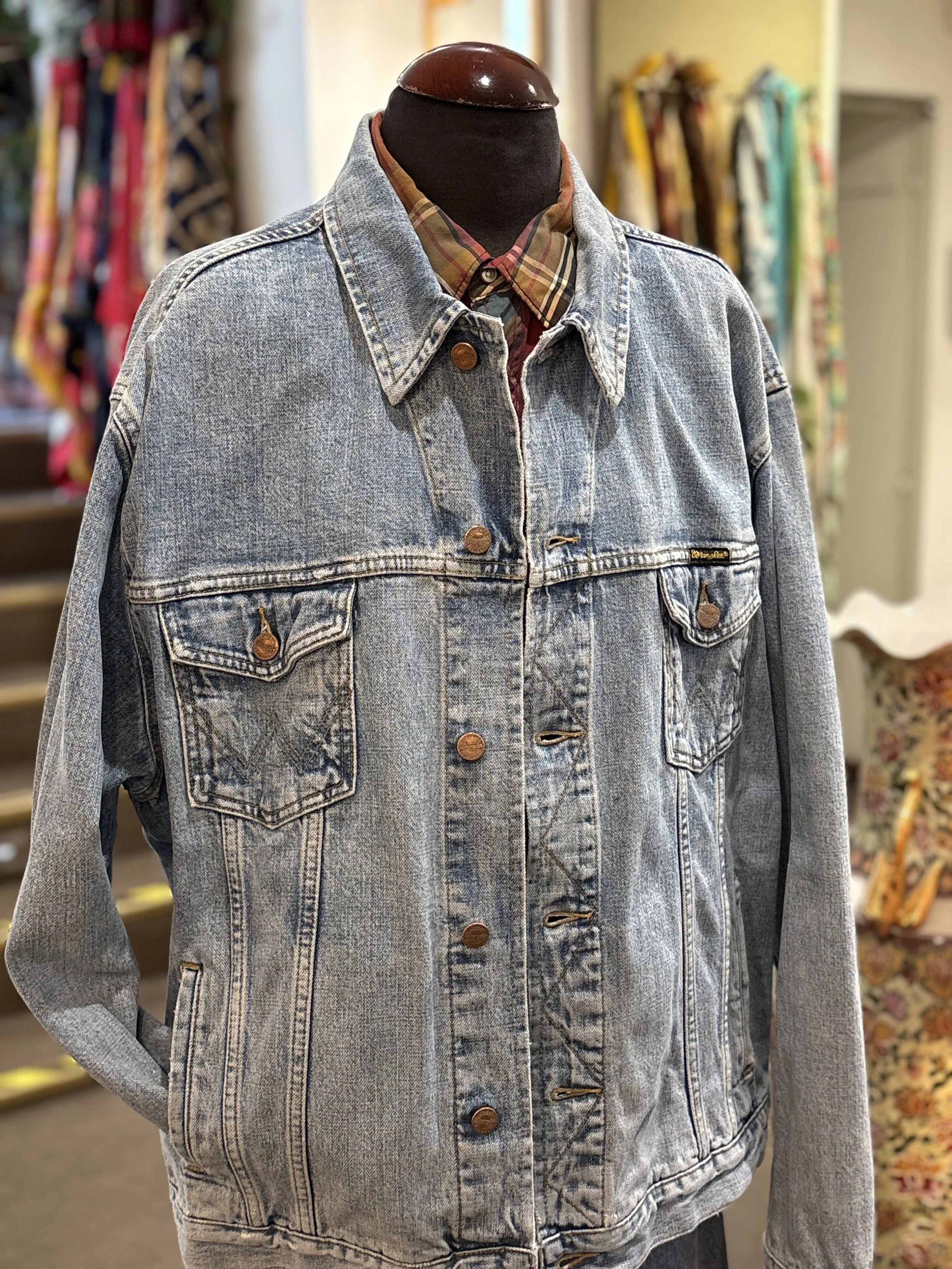 Chaqueta vintage vaquera de Wrangler denim jacket vintage