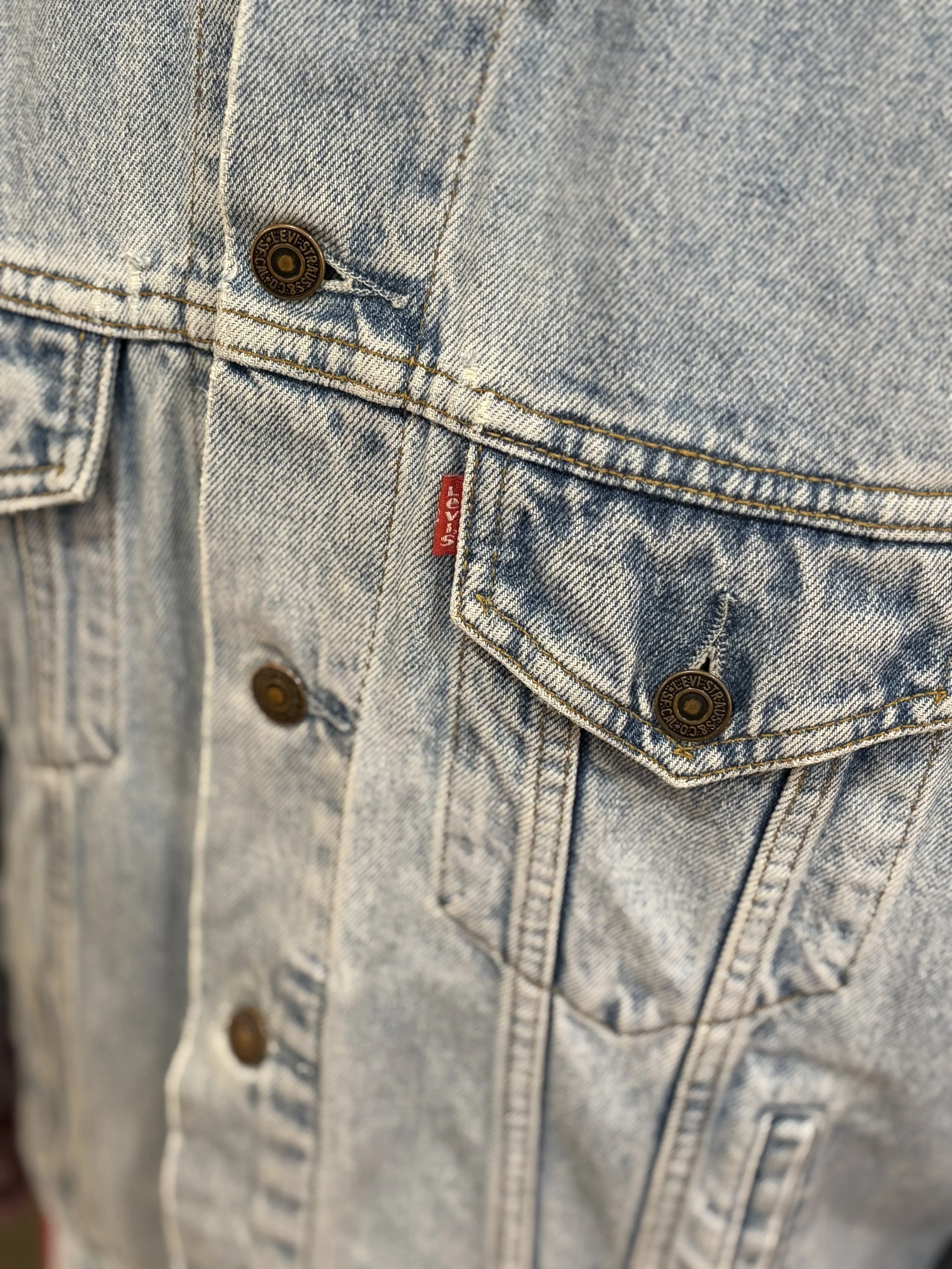 Chaqueta vintage vaquera de Levi Strauss años 90 denim jacket