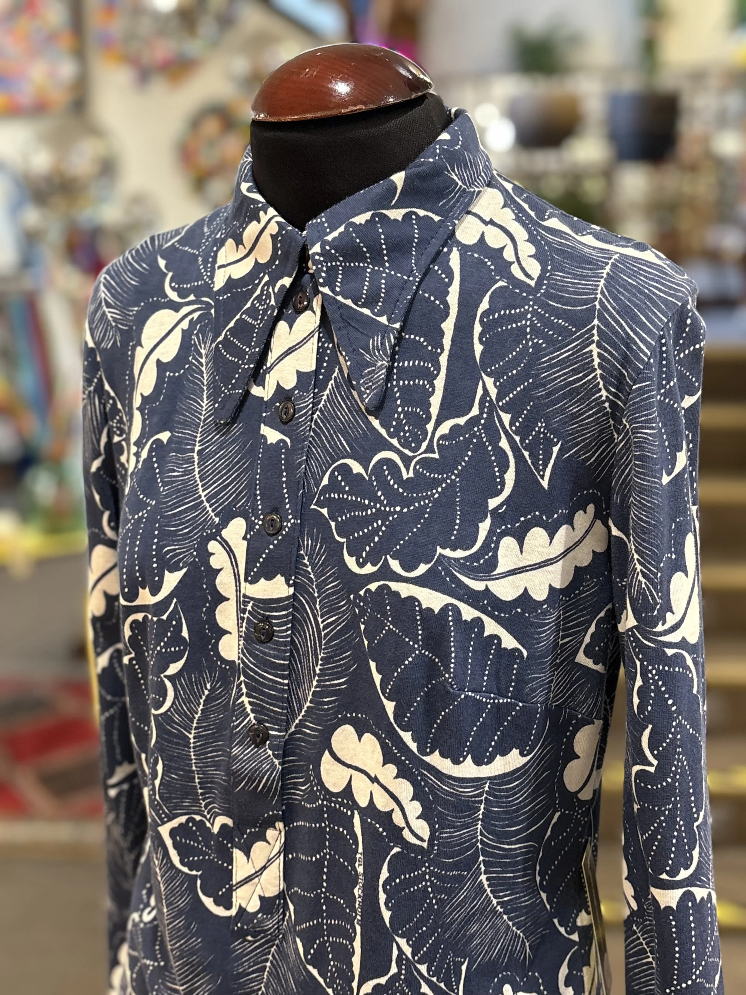 Camisa polera vintage de TGL STOCKHOLM años 70 made in finland