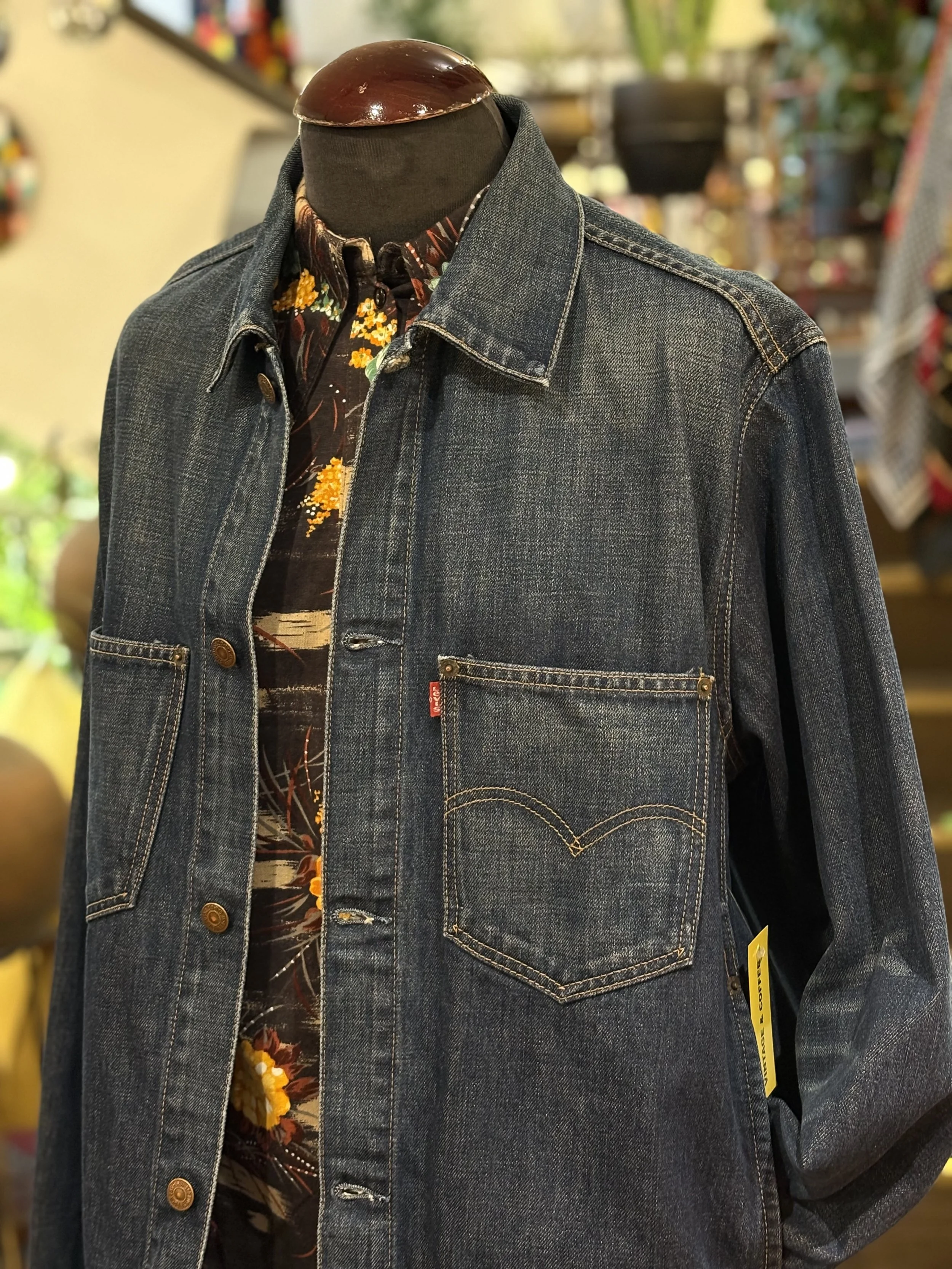 Chaqueta vaquera vintage de Levis Engineer años 90