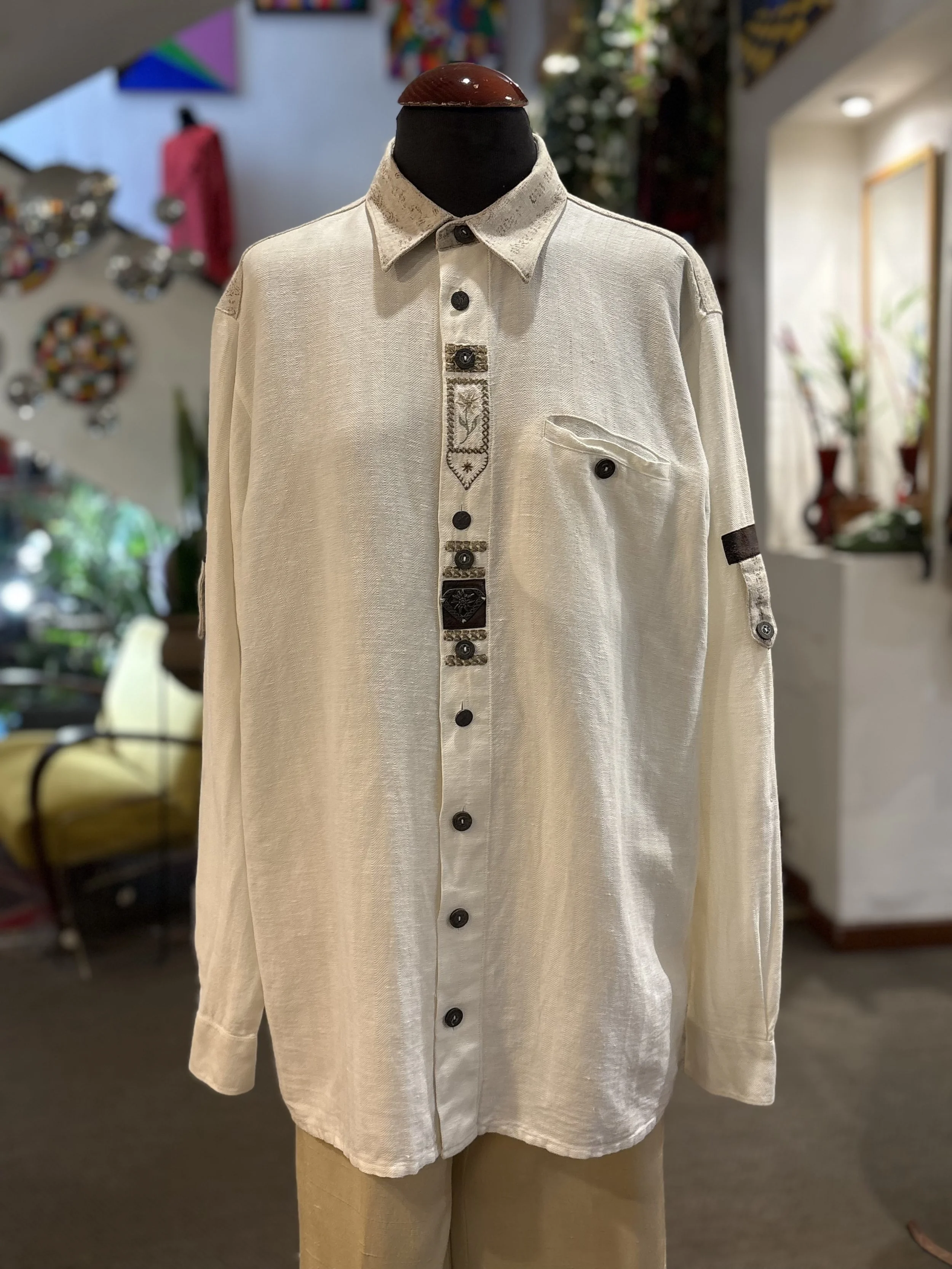 Camisa tirolesa "DISTLER ORIGINAL"