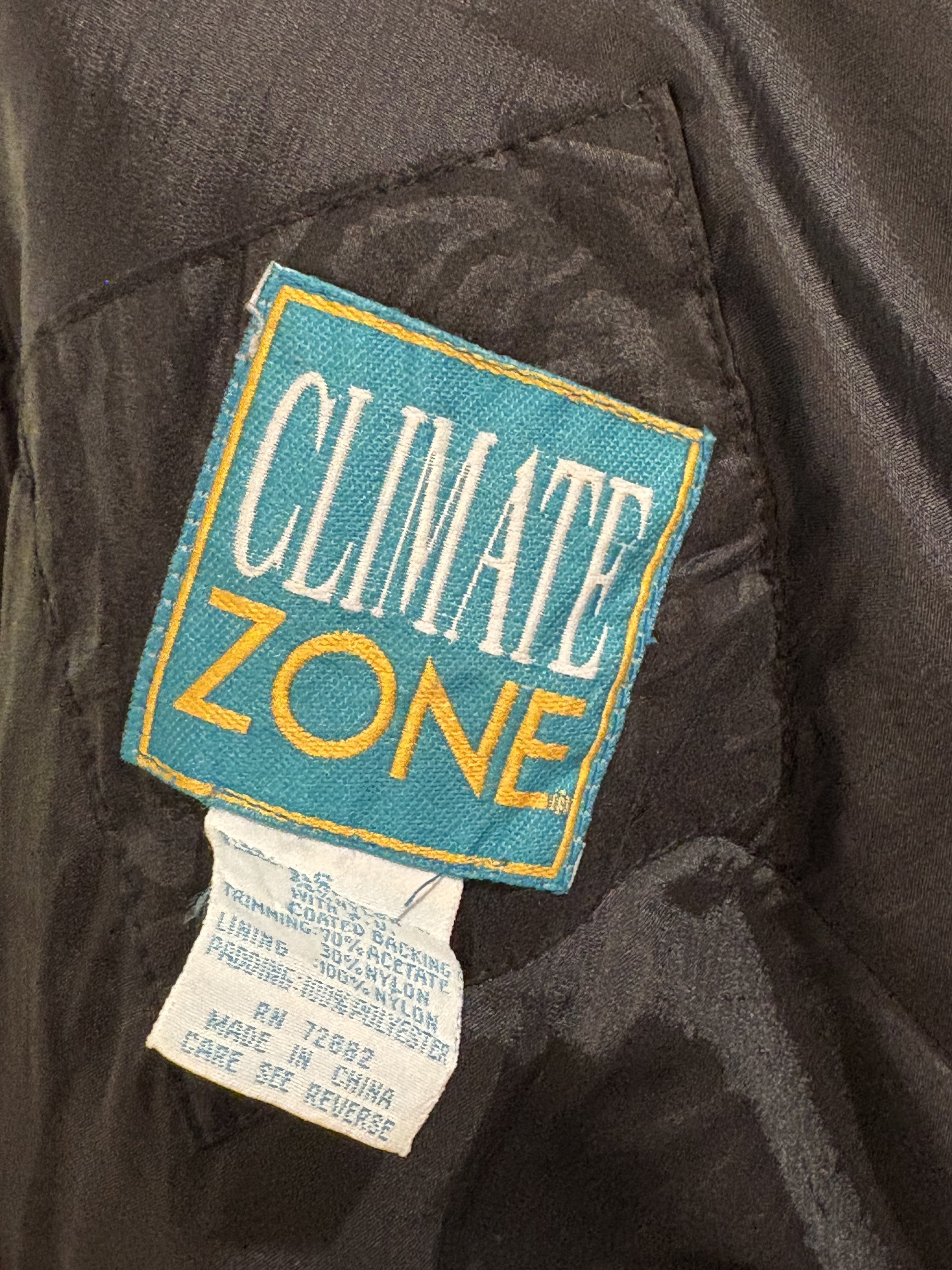 Chaqueta vintage abrigo de invierno climate zone