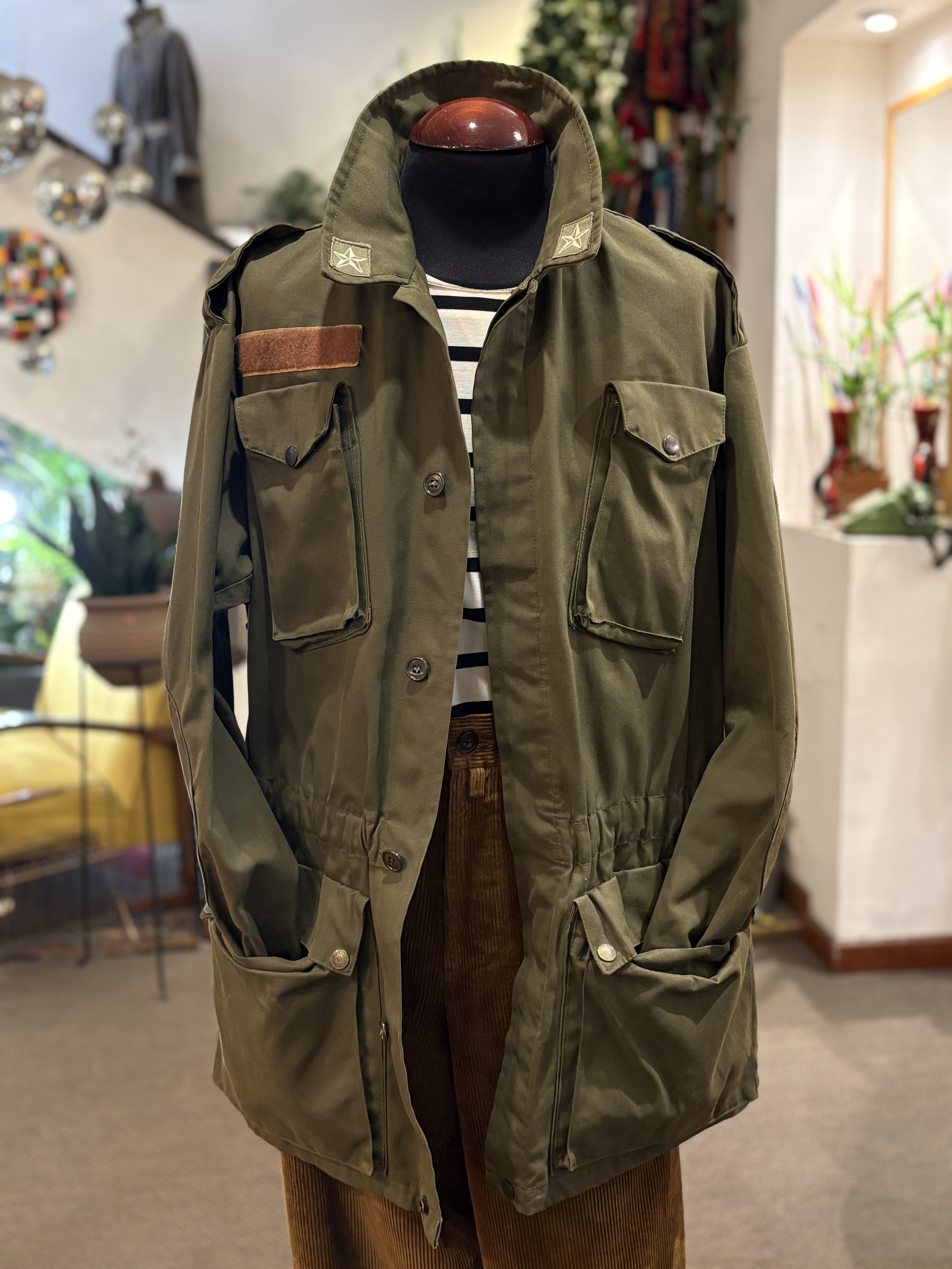 Chaqueta vintage militar oficial del ejercito italiano años 80