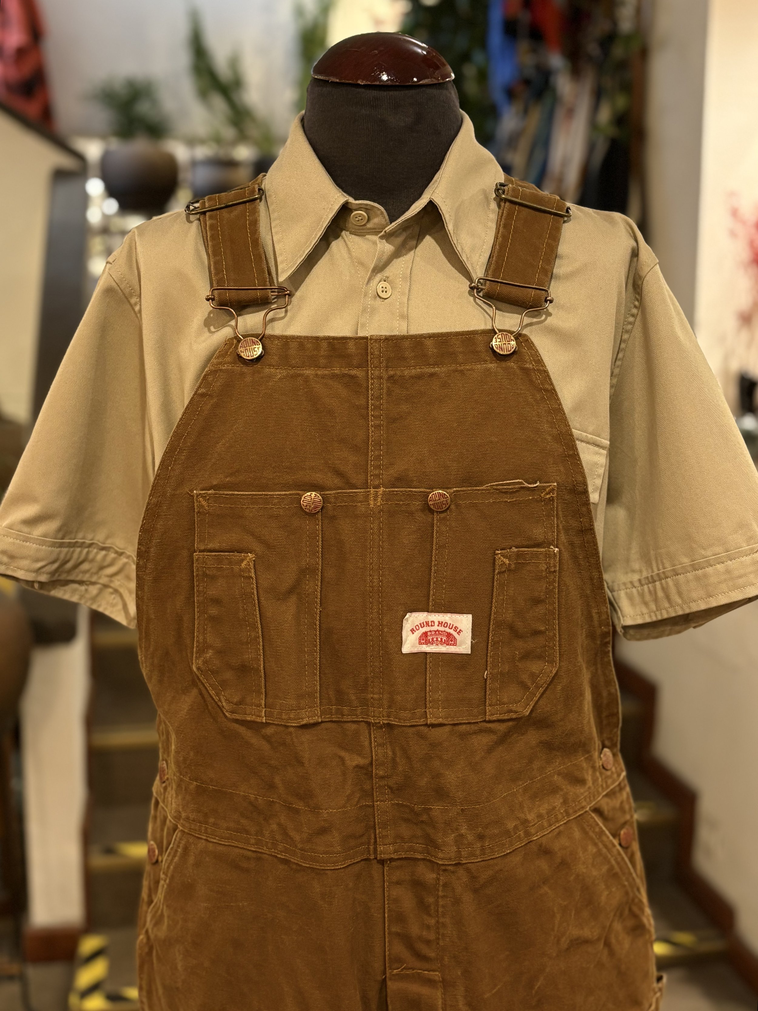 Peto vintage original de Round House made in usa overalls vintage