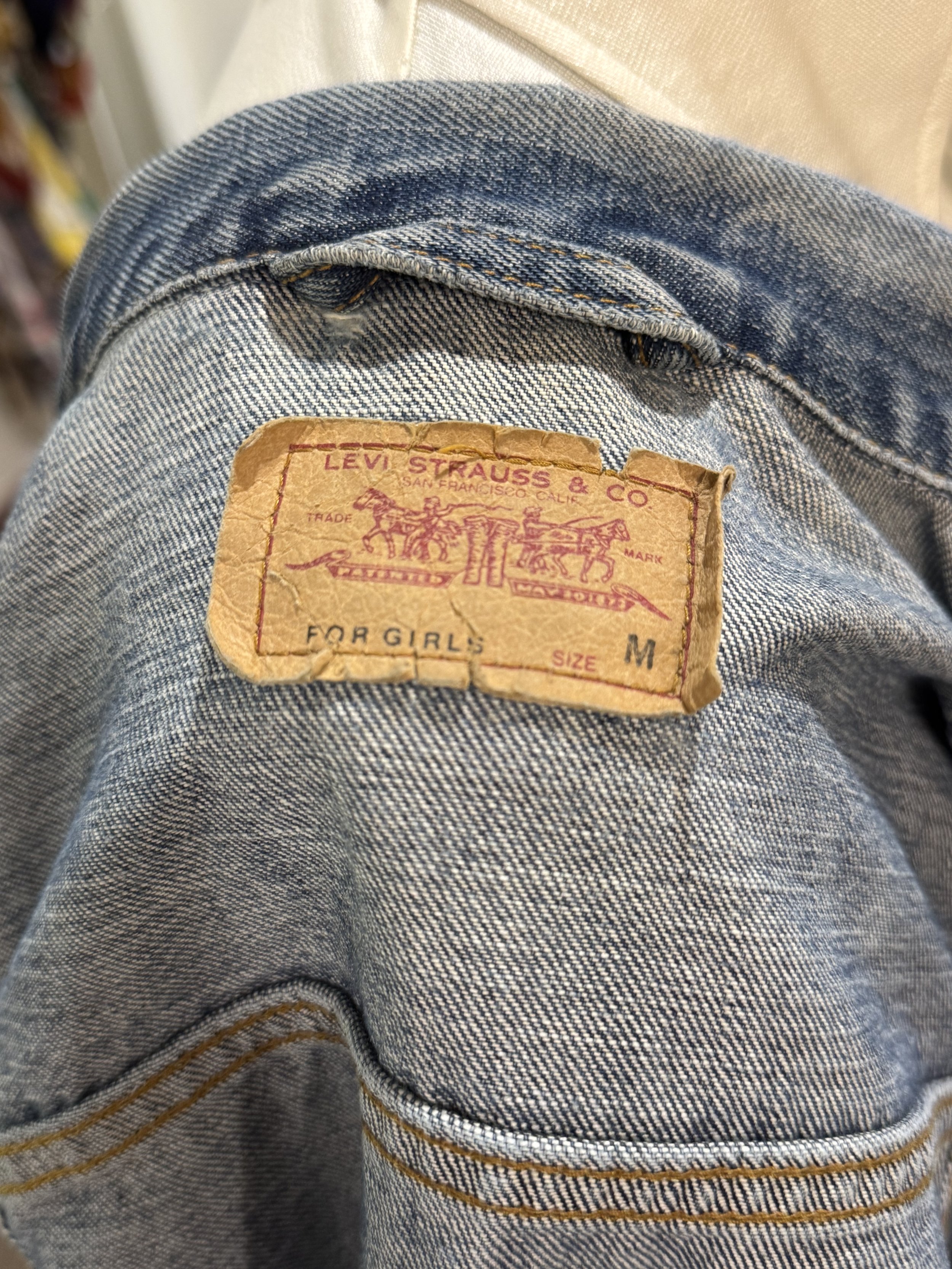 Chaqueta vintage denim de Levis Trucker Type