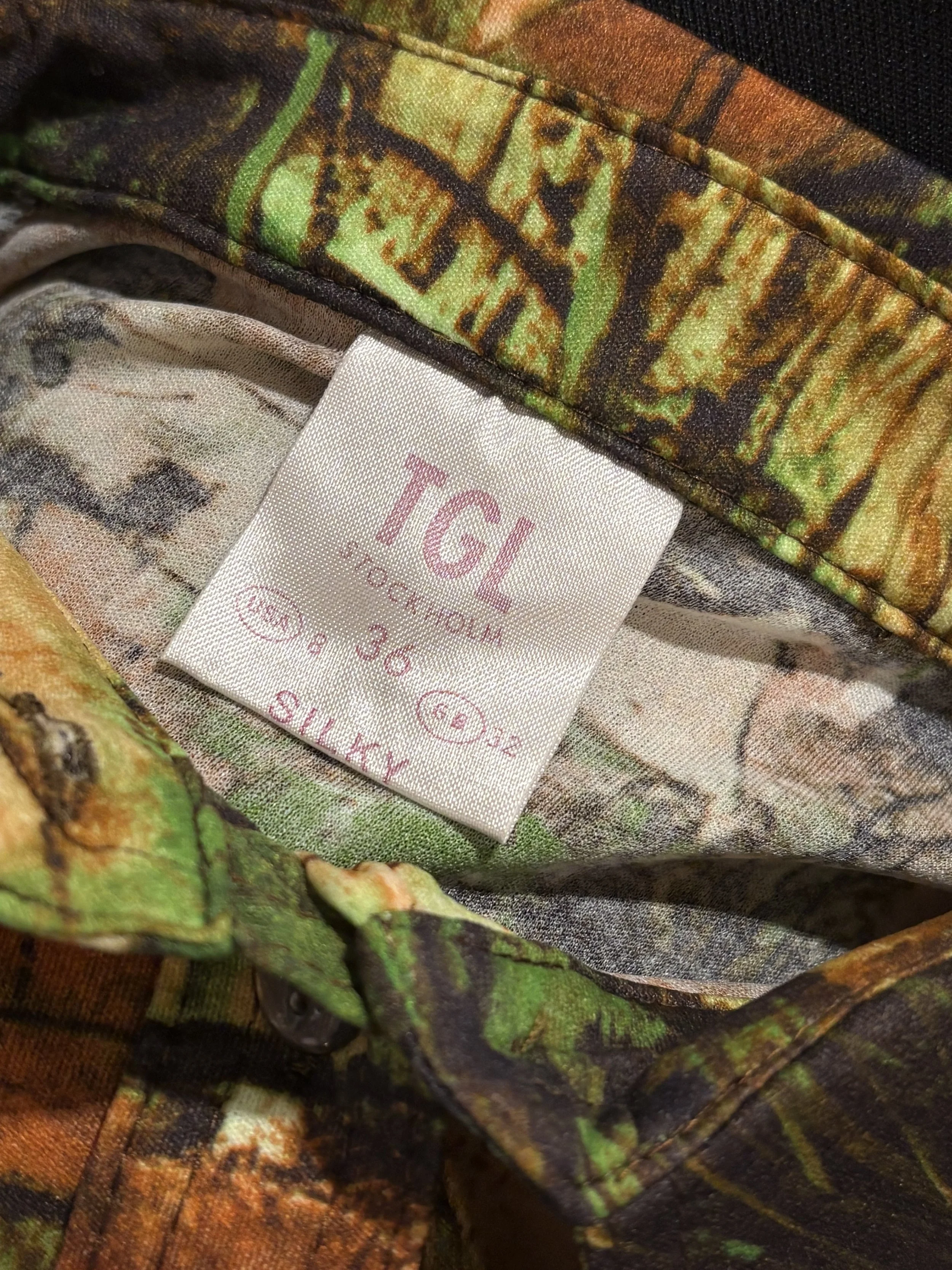 Camisa tipo polo vintage de TGL STOCKHOLM años 70 made in finland