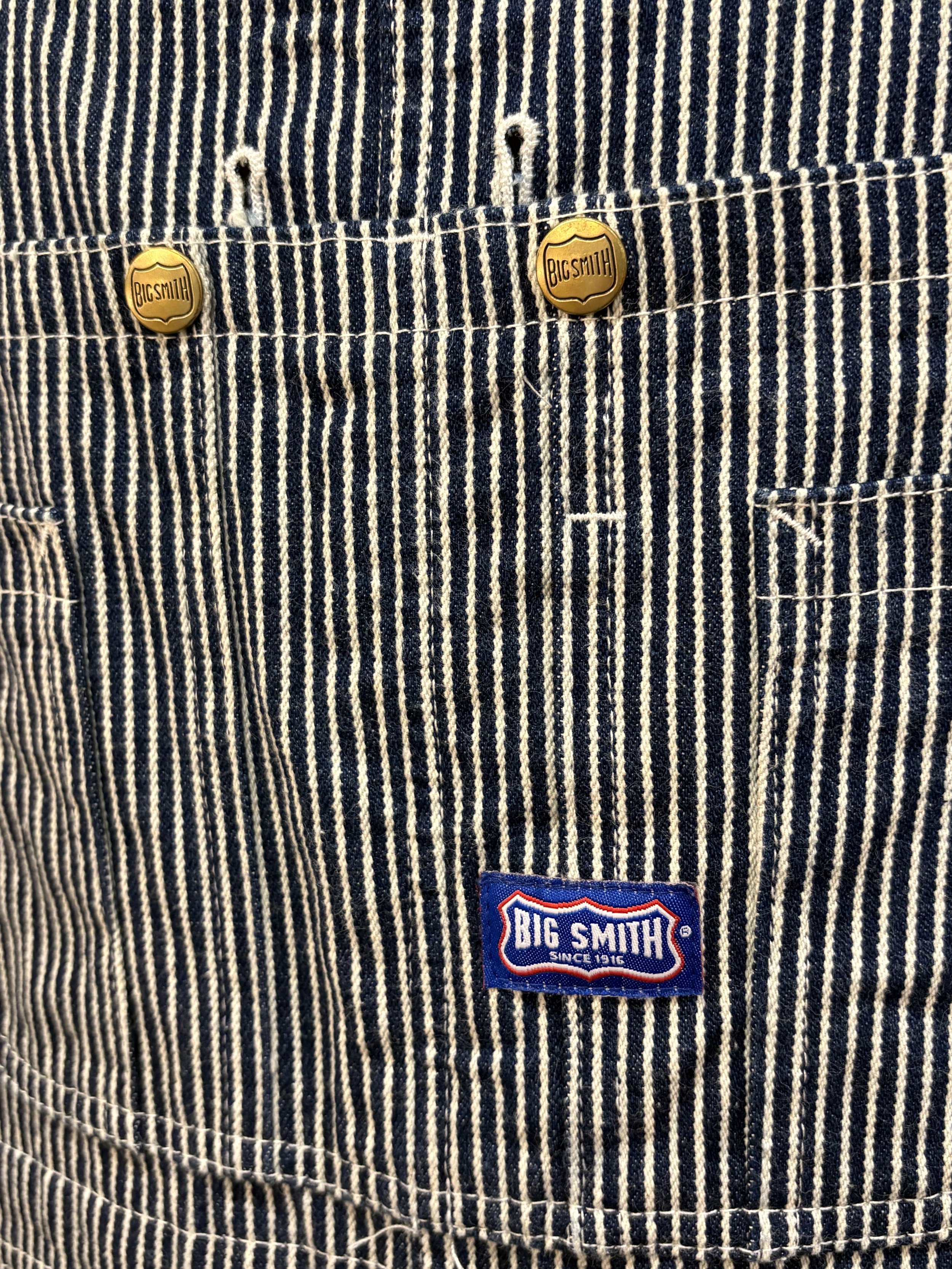 Peto vintage original hickory stripe Big-Smith overalls vintage