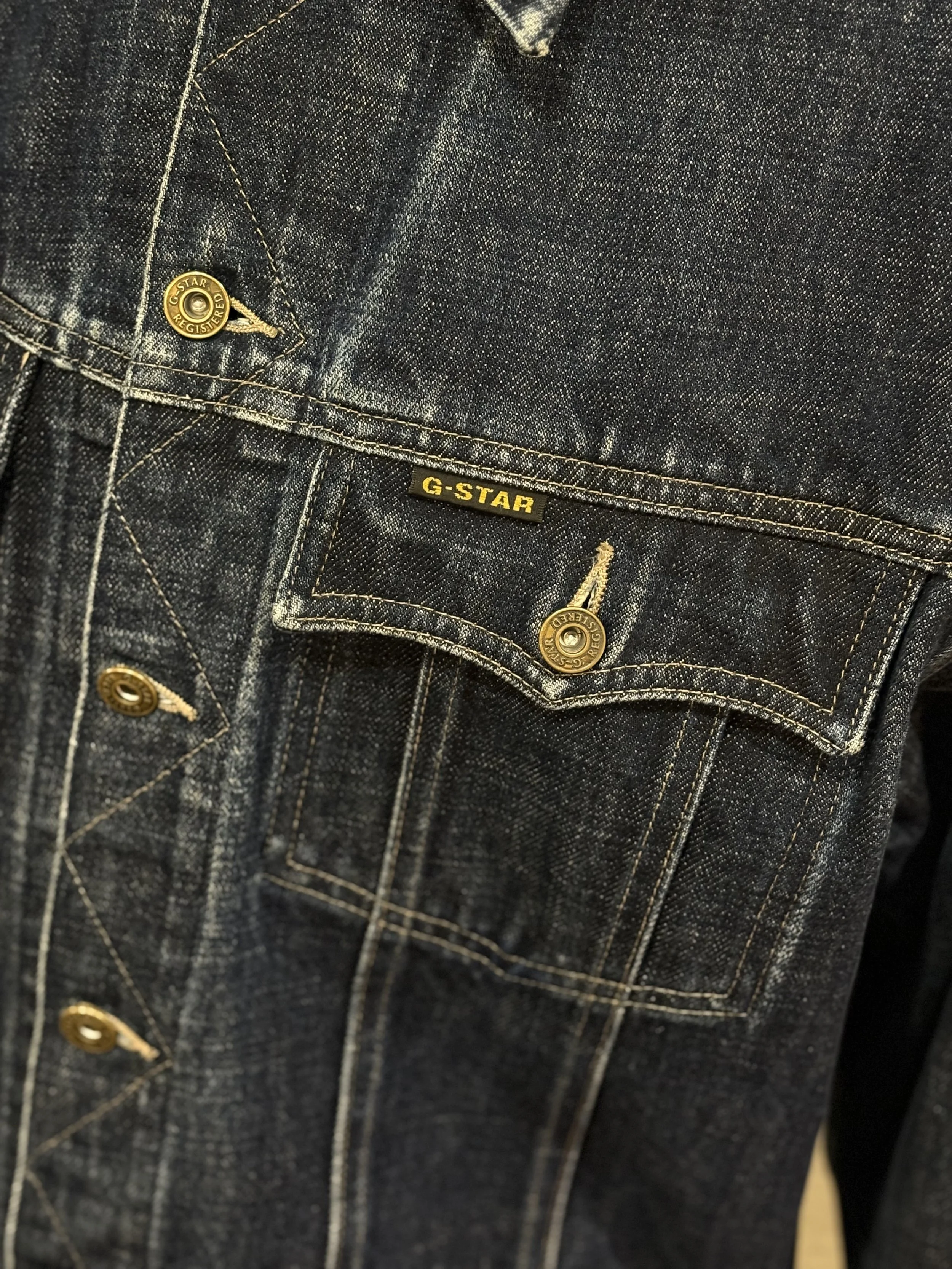 Chaqueta vaquera vintage de G-Star USA algodón 100%