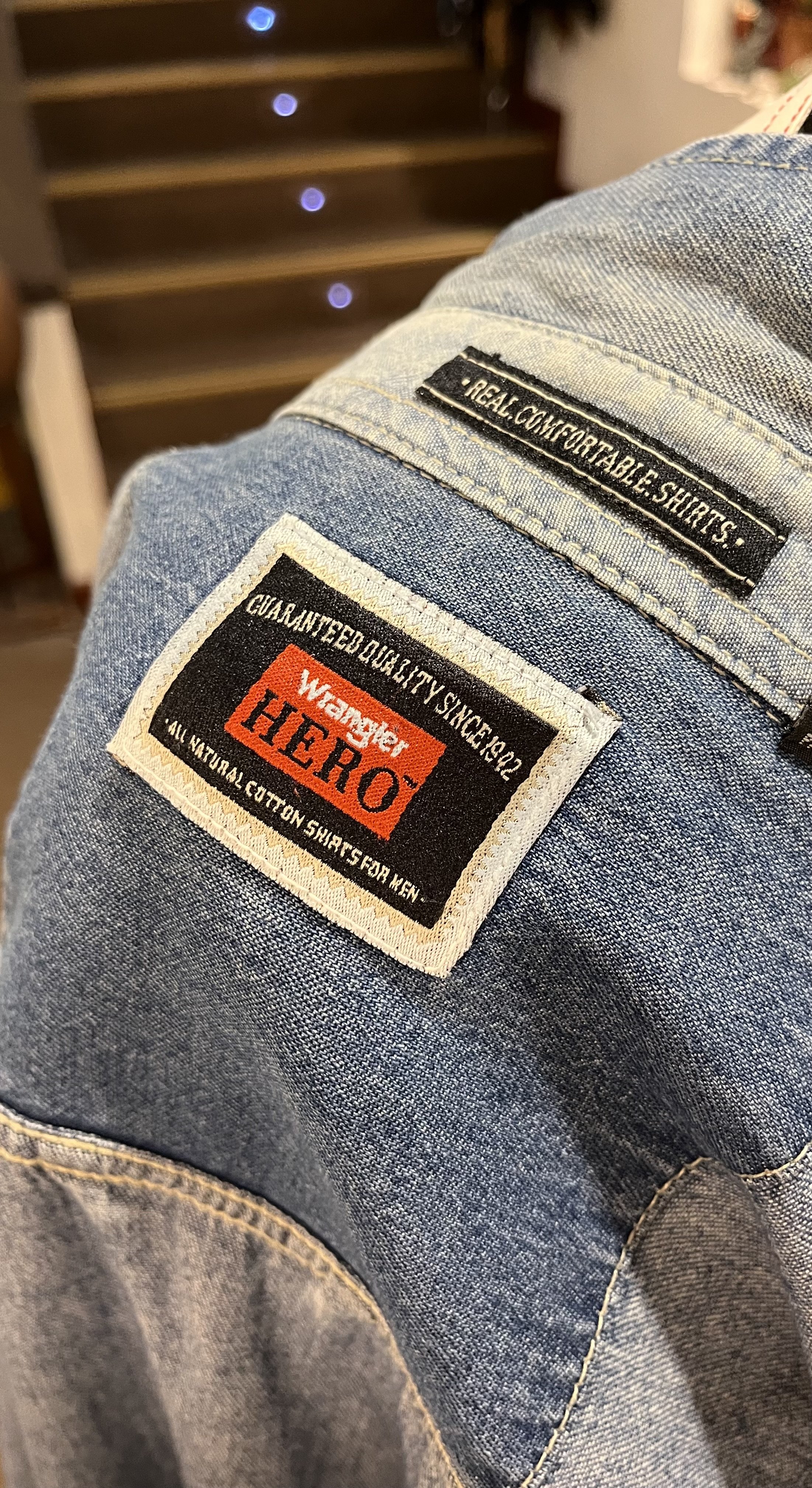 Camisa vaquera vintage de Wrangler