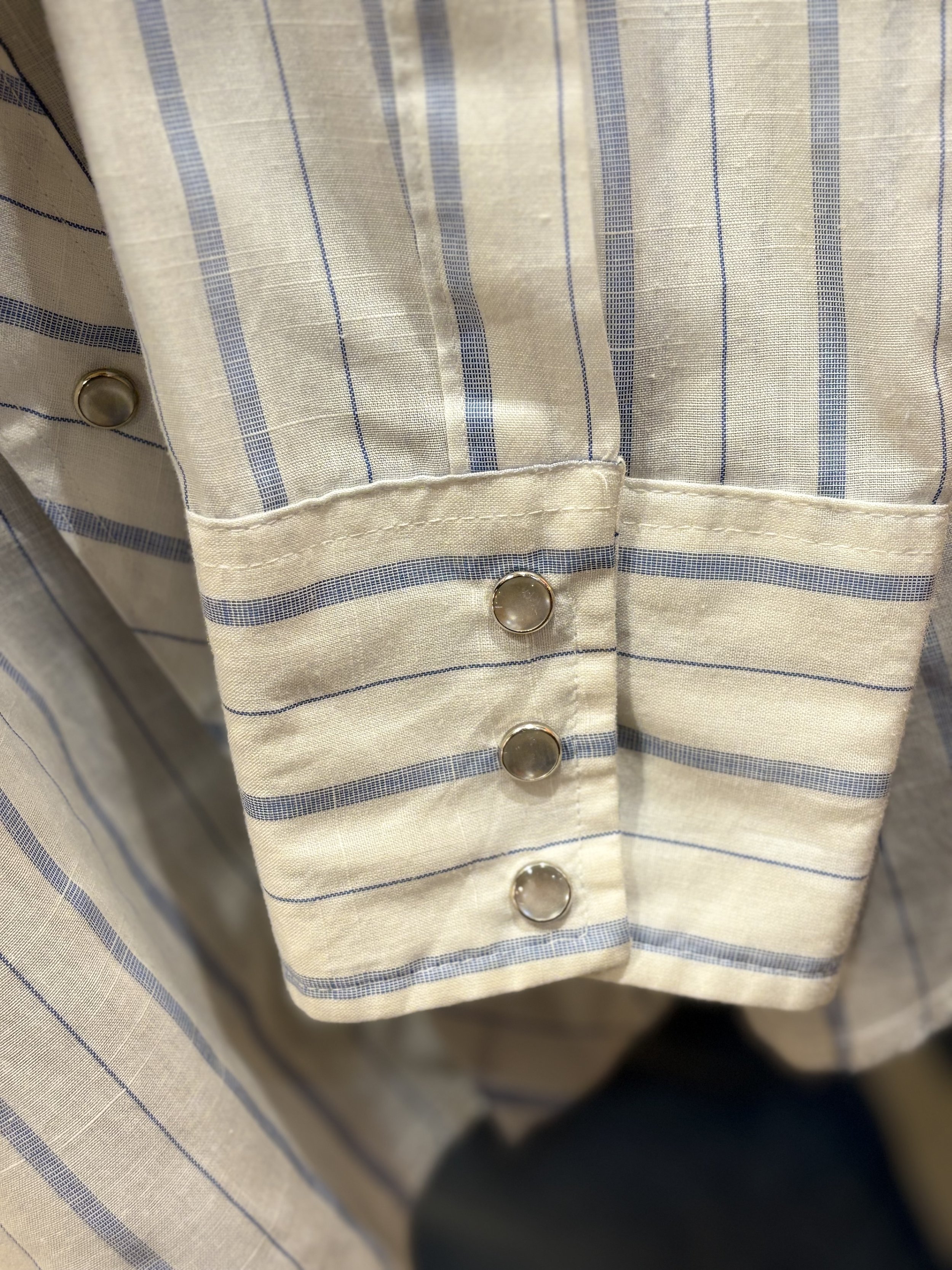 Camisa vintage western cowboy cut Wrangler USA