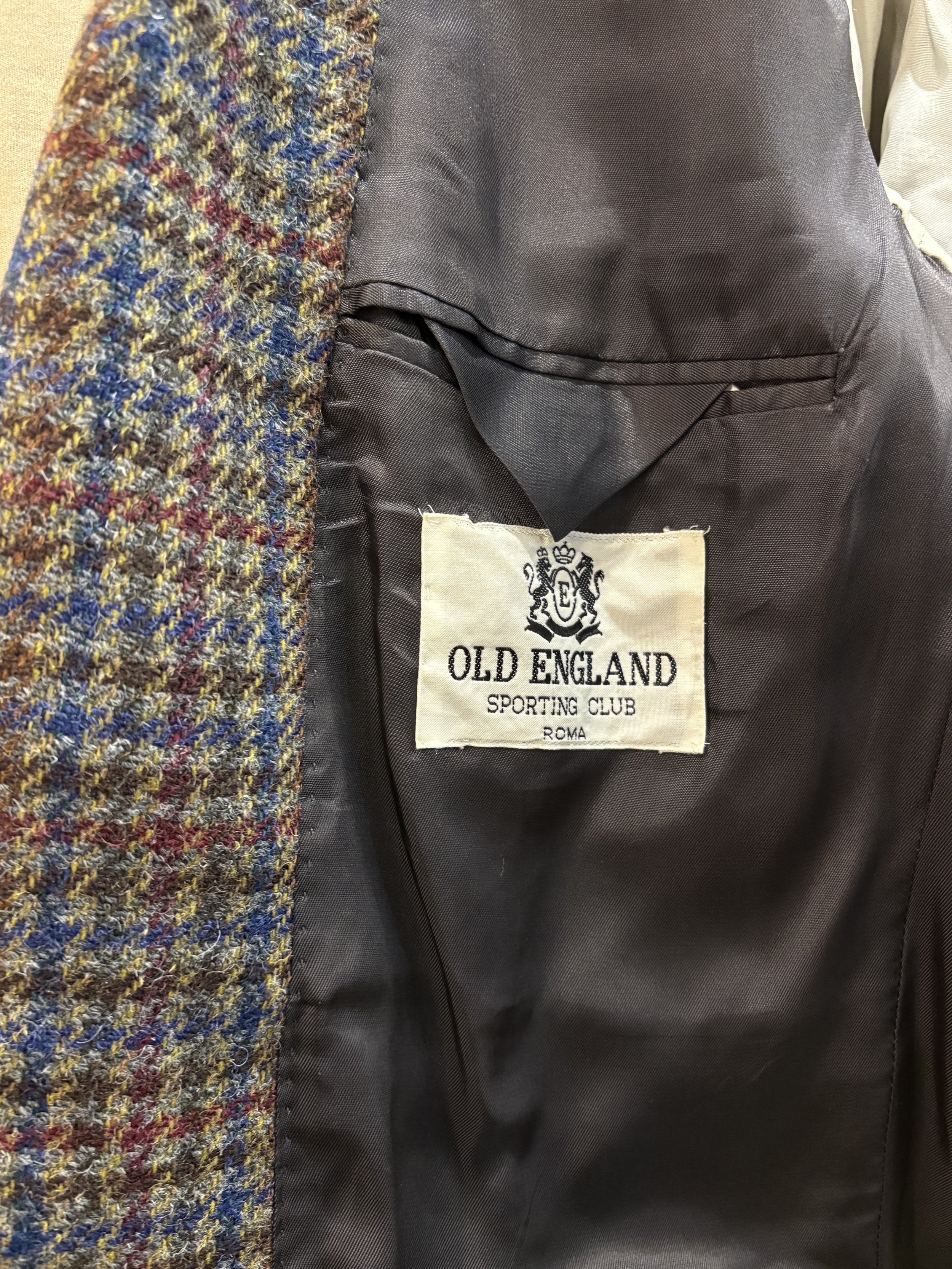 Blazer vintage de lana italiana años 80/90