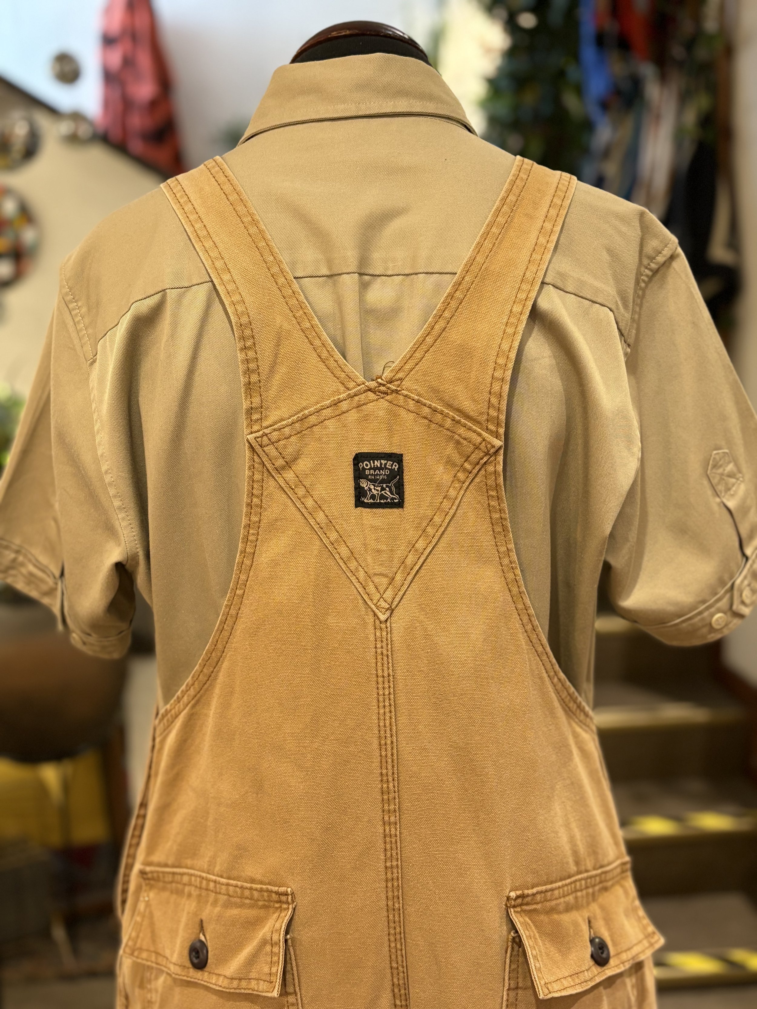 Peto vintage original de Pointer made in usa overalls vintage