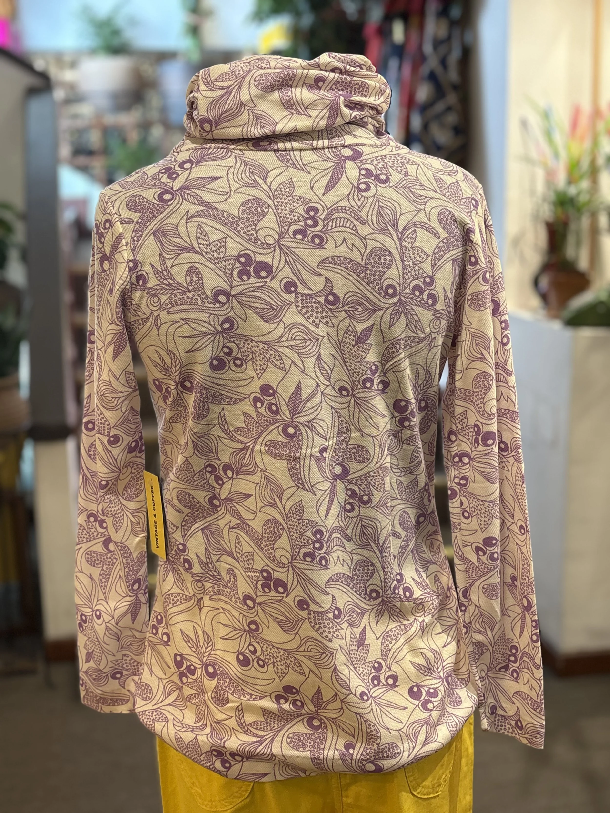 Top vintage TGL STOCKHOLM años 70 manga larga vintage shirts