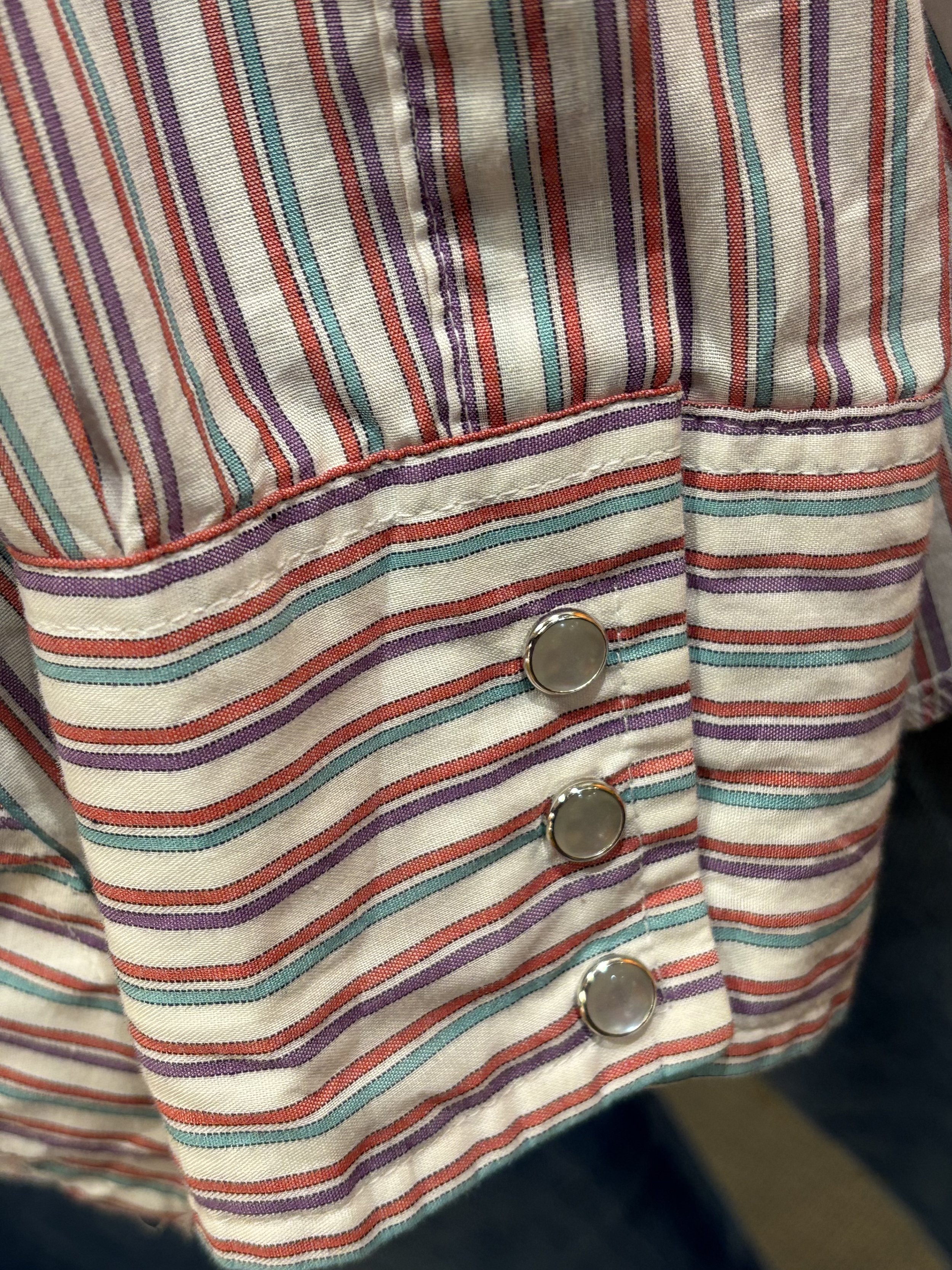 Camisa vintage western cowboy cut Wrangler USA