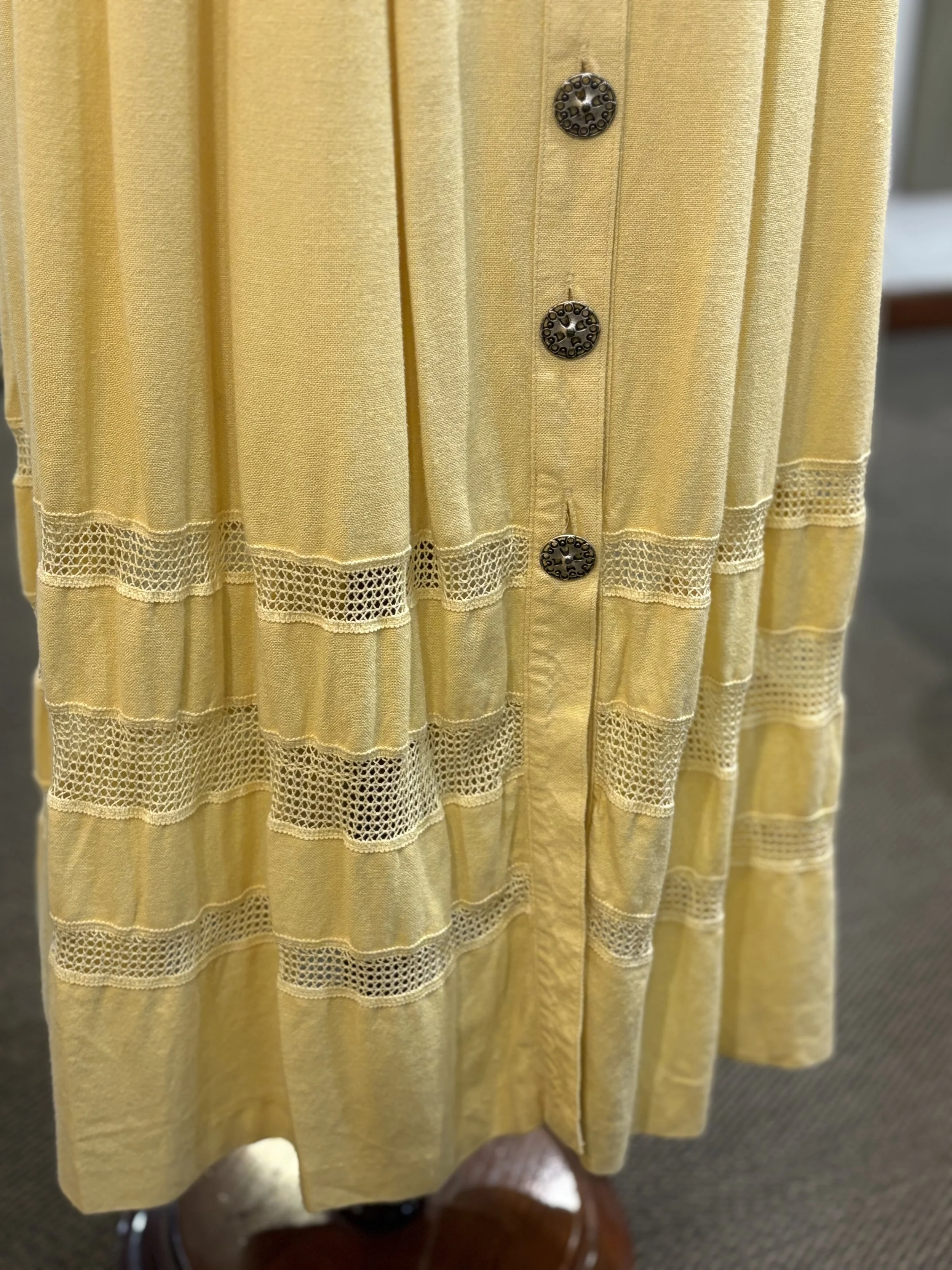 Falda vintage larga tirolesa de Alphorn años 80 made in Austria