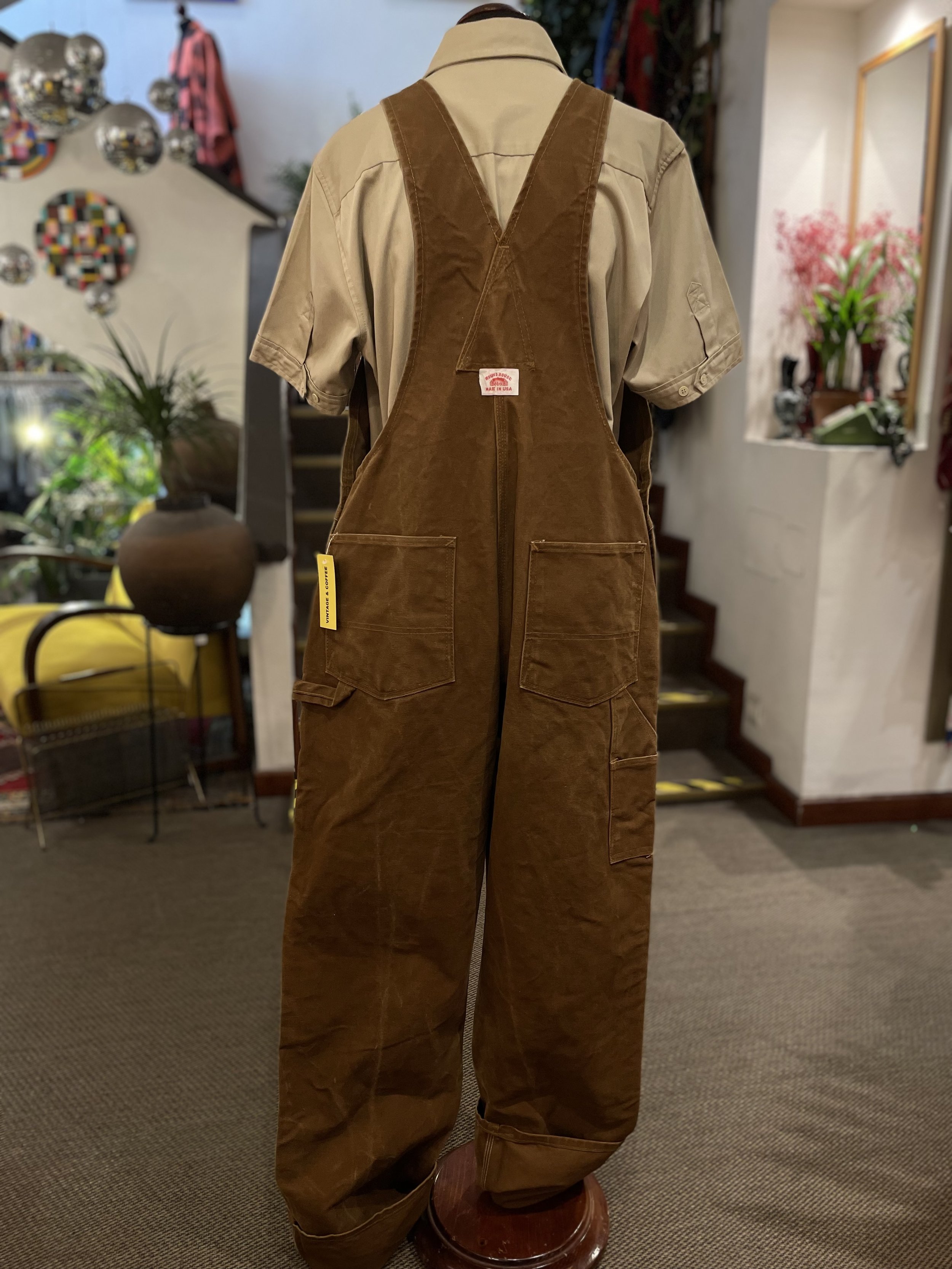 Peto vintage original de Round House made in usa overalls vintage