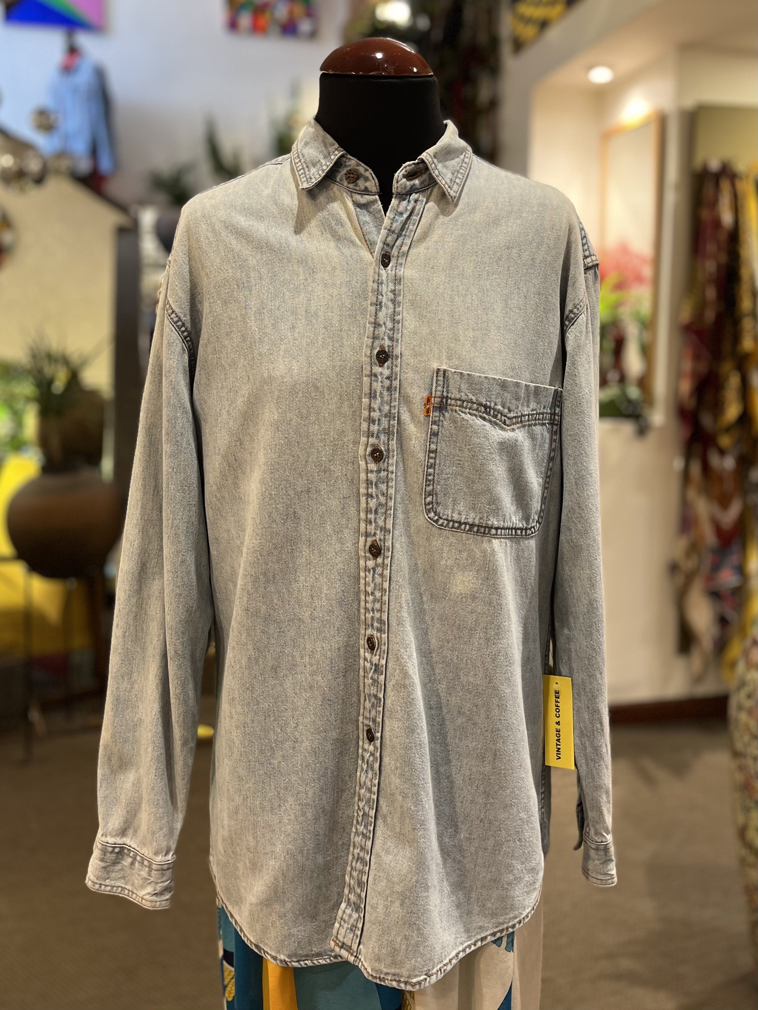 Camisa vaquera vintage de Levi Strauss años 90