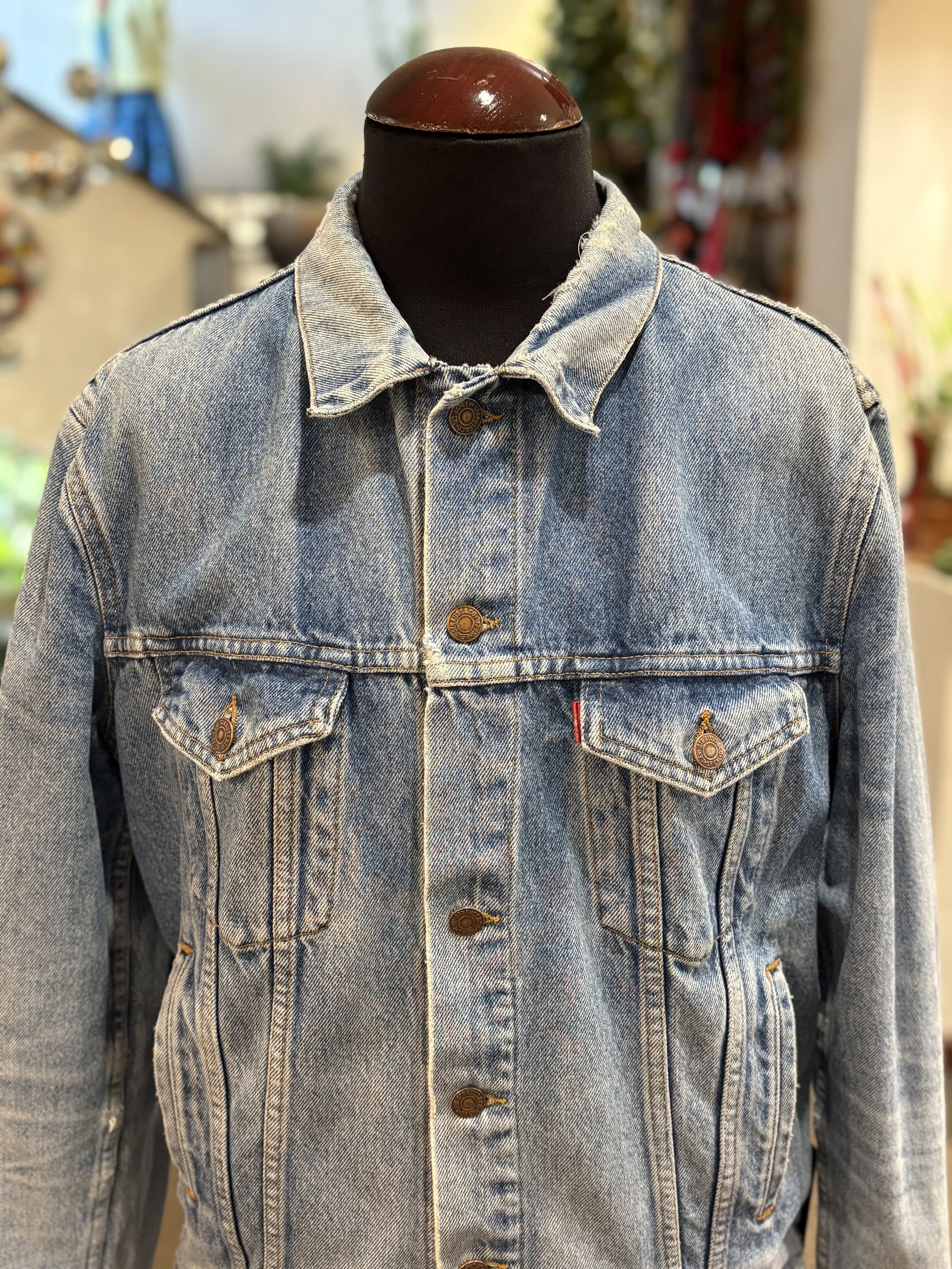 Vintage denim jacket de Levi Strauss años 80 made in italy