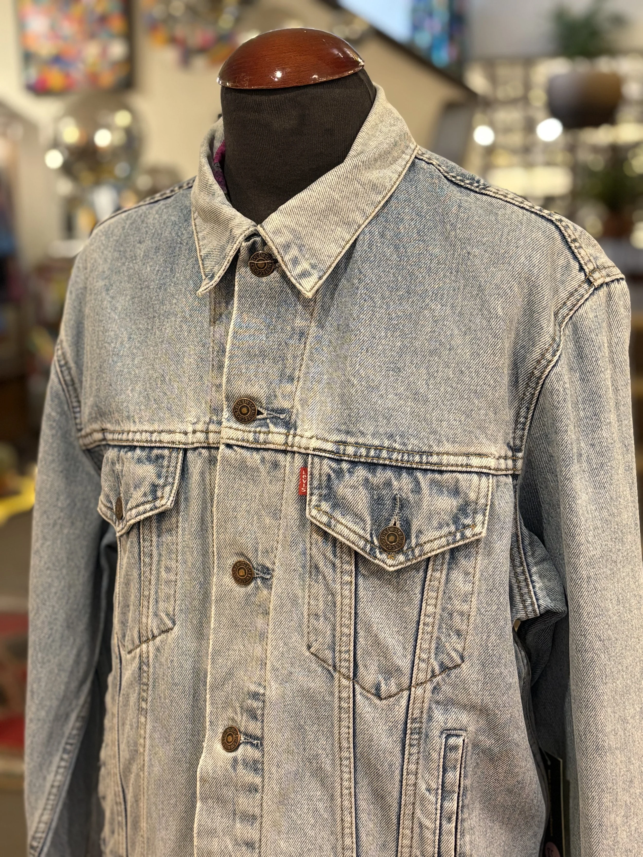Chaqueta vintage vaquera de Levi Strauss años 90 denim jacket