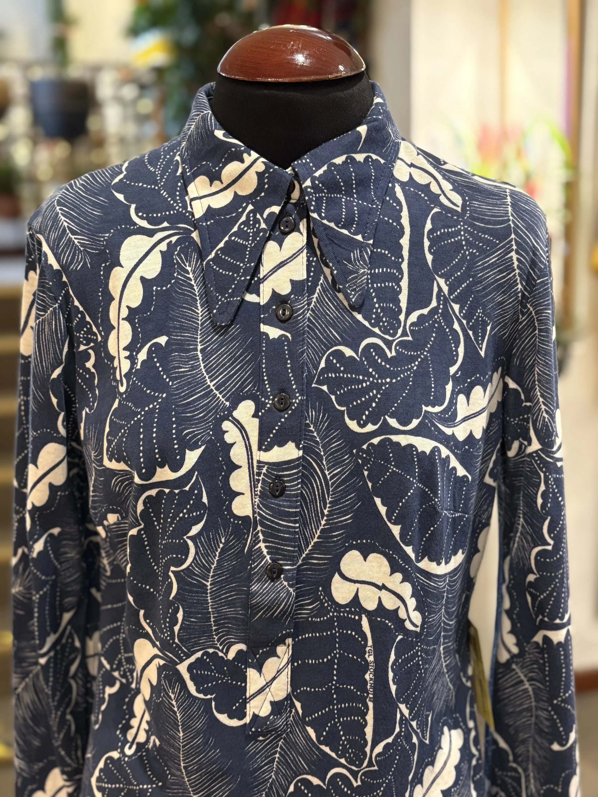 Camisa polera vintage de TGL STOCKHOLM años 70 made in finland