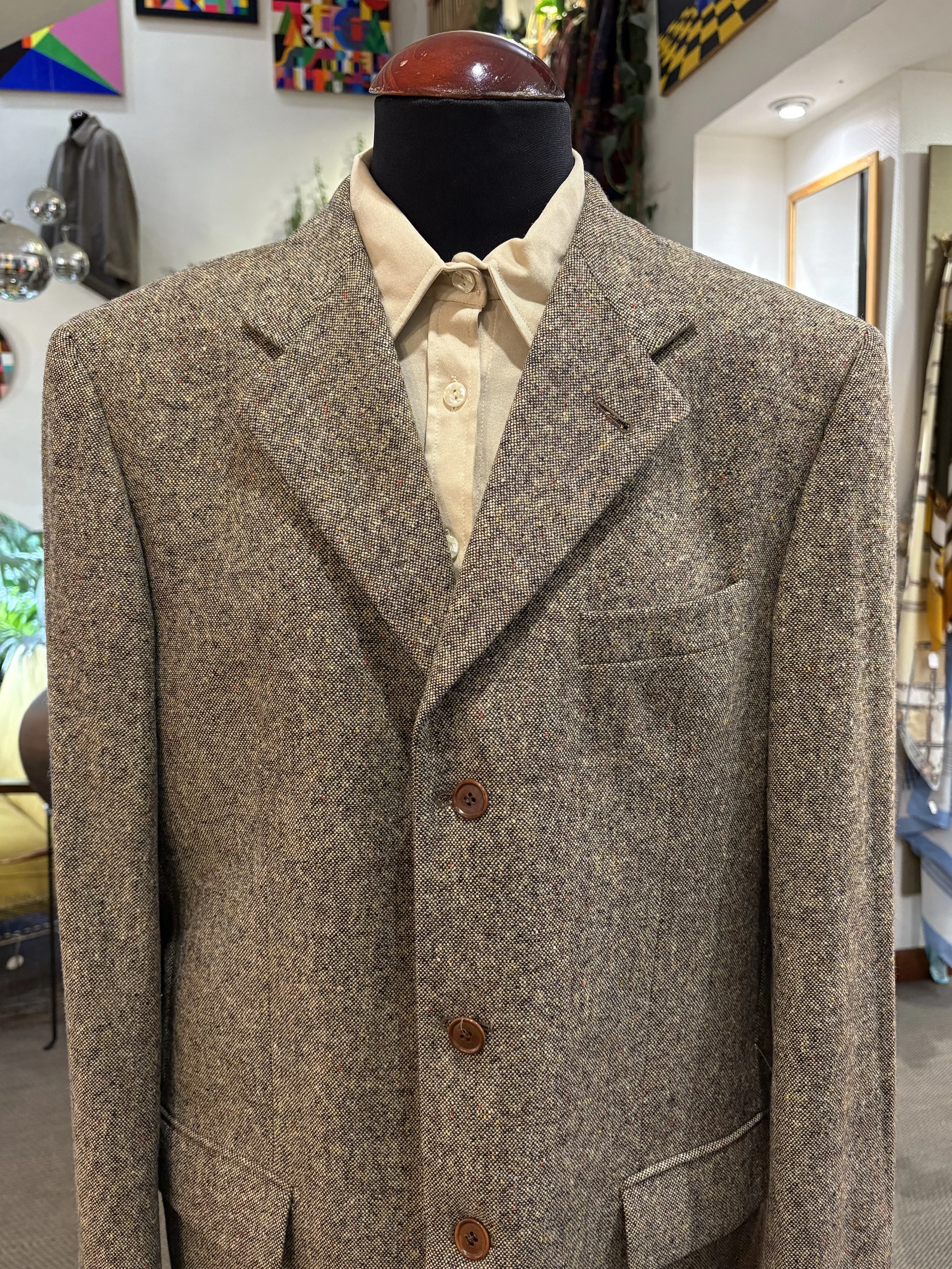 Blazer vintage Cacharel de lana años 80/90 made in france