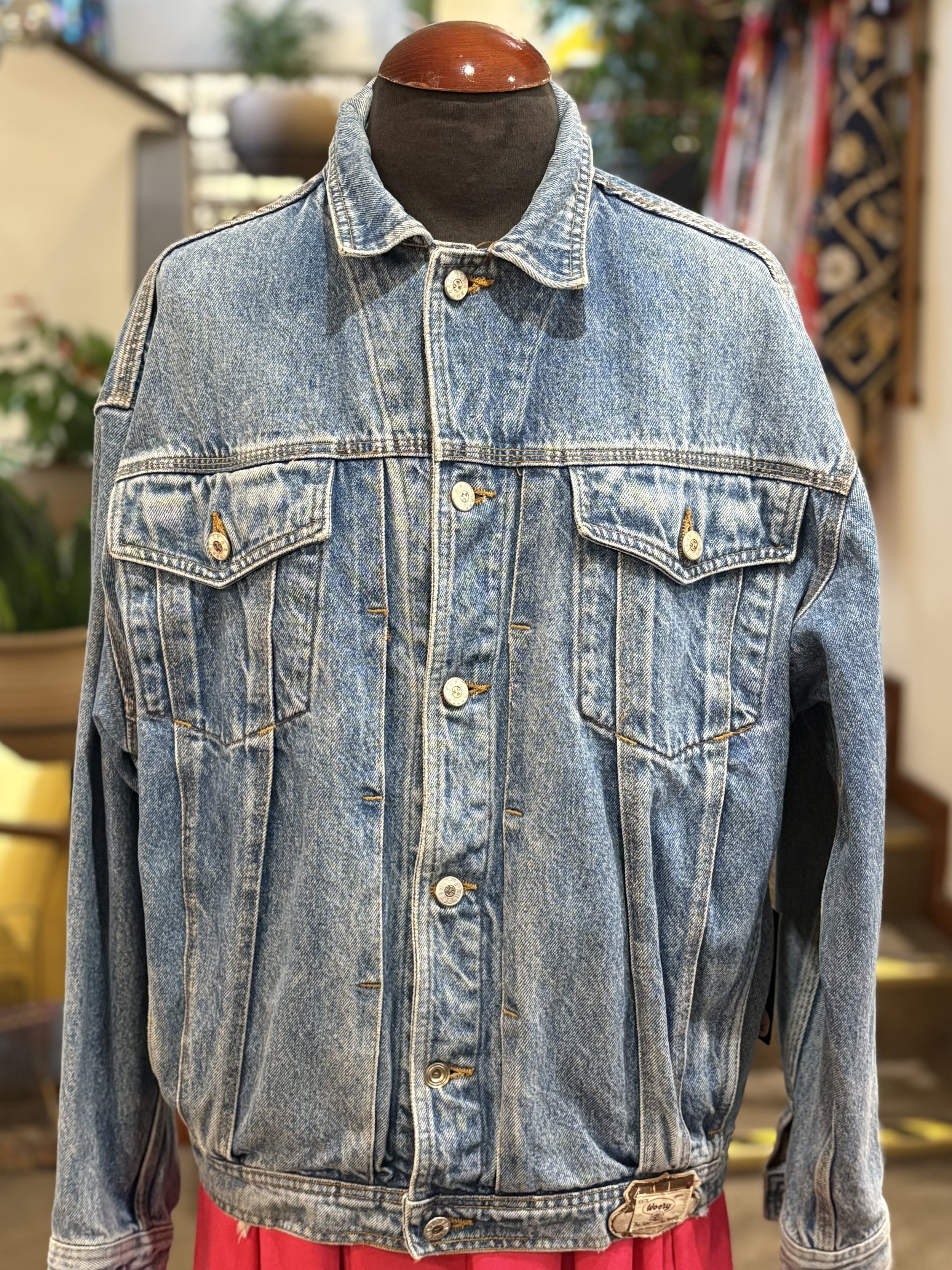 Chaqueta vintage vaquera años 90 denim jacket
