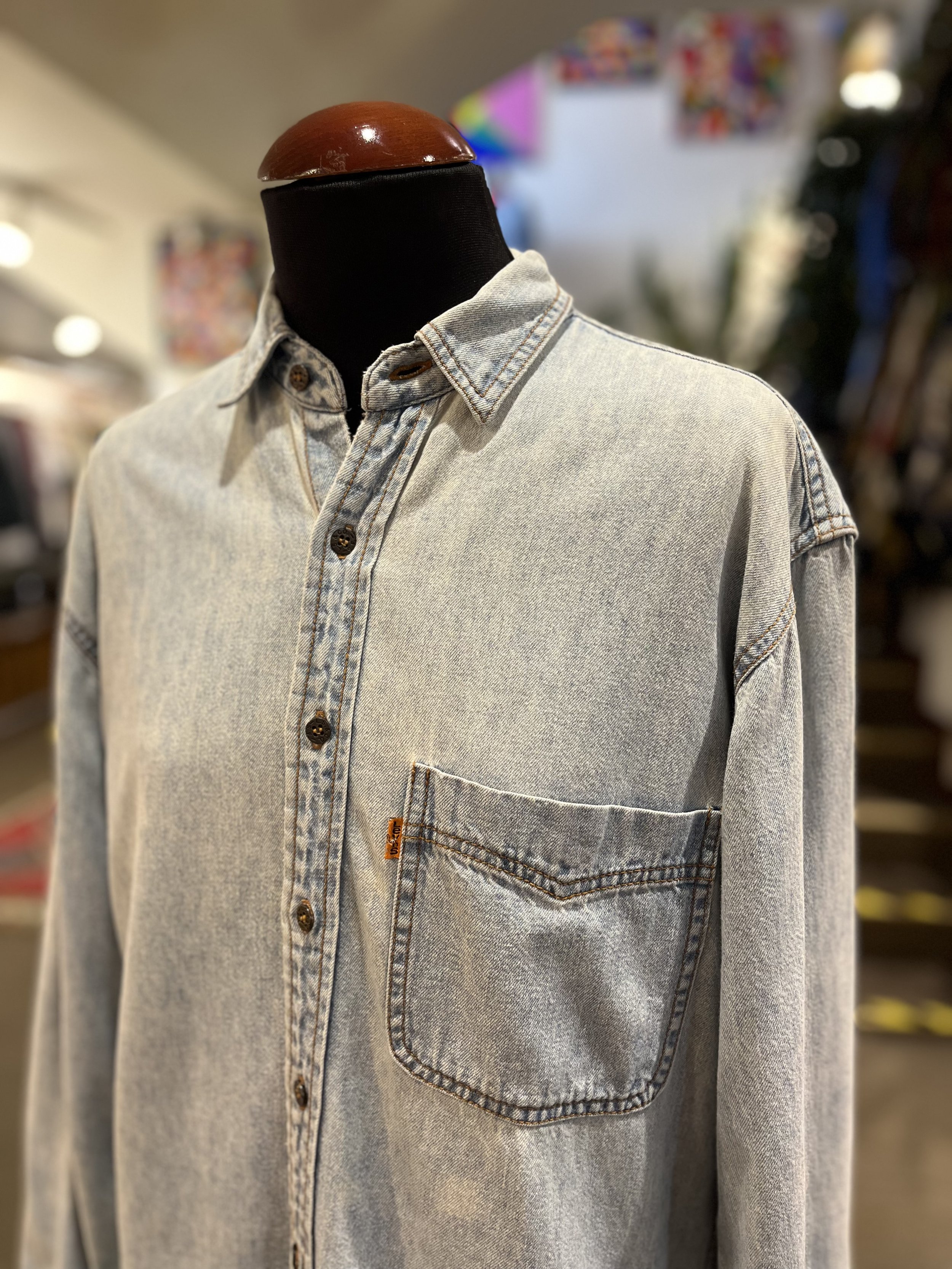 Camisa vaquera vintage de Levi Strauss años 90