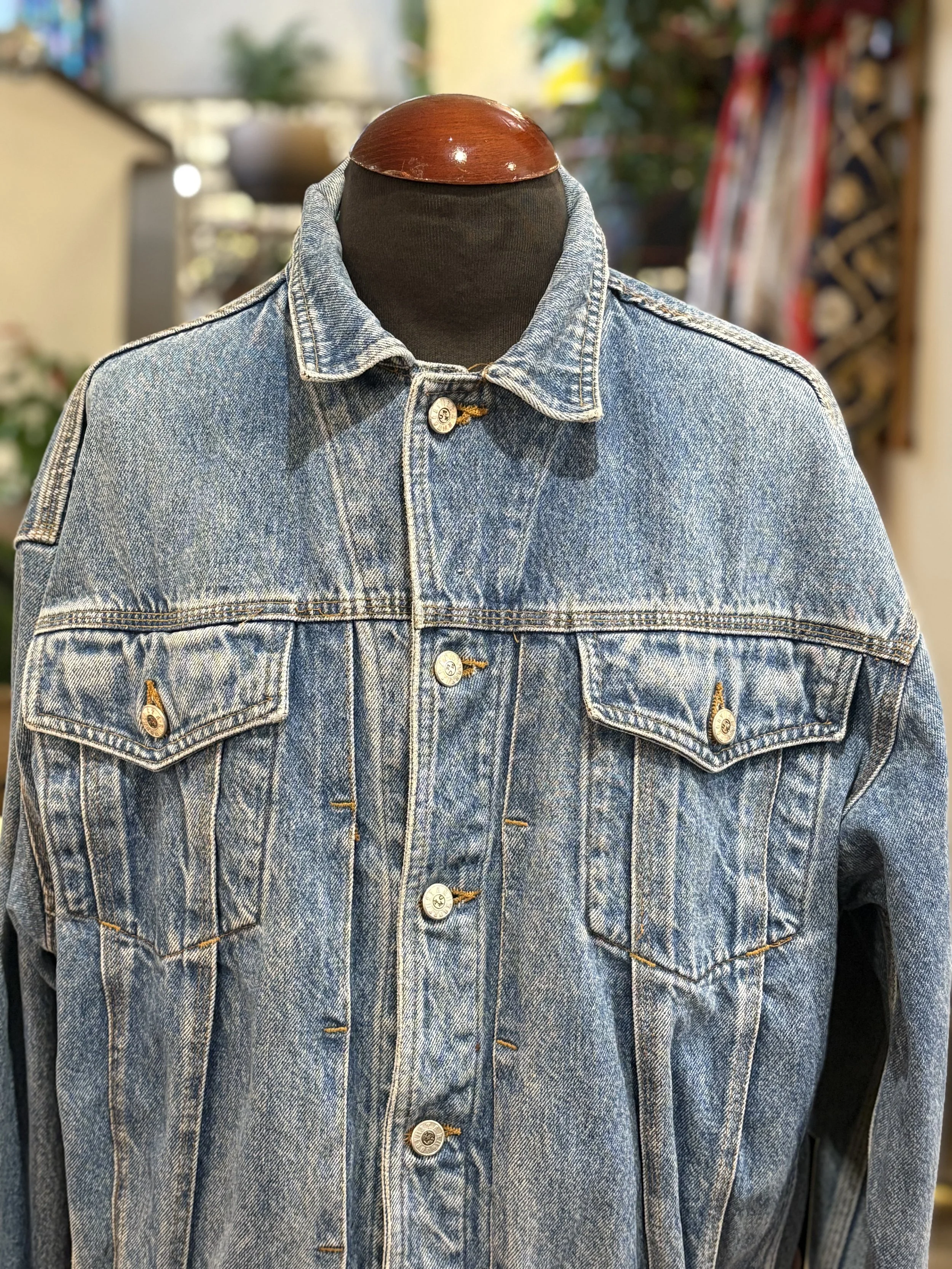 Chaqueta vintage vaquera años 90 denim jacket