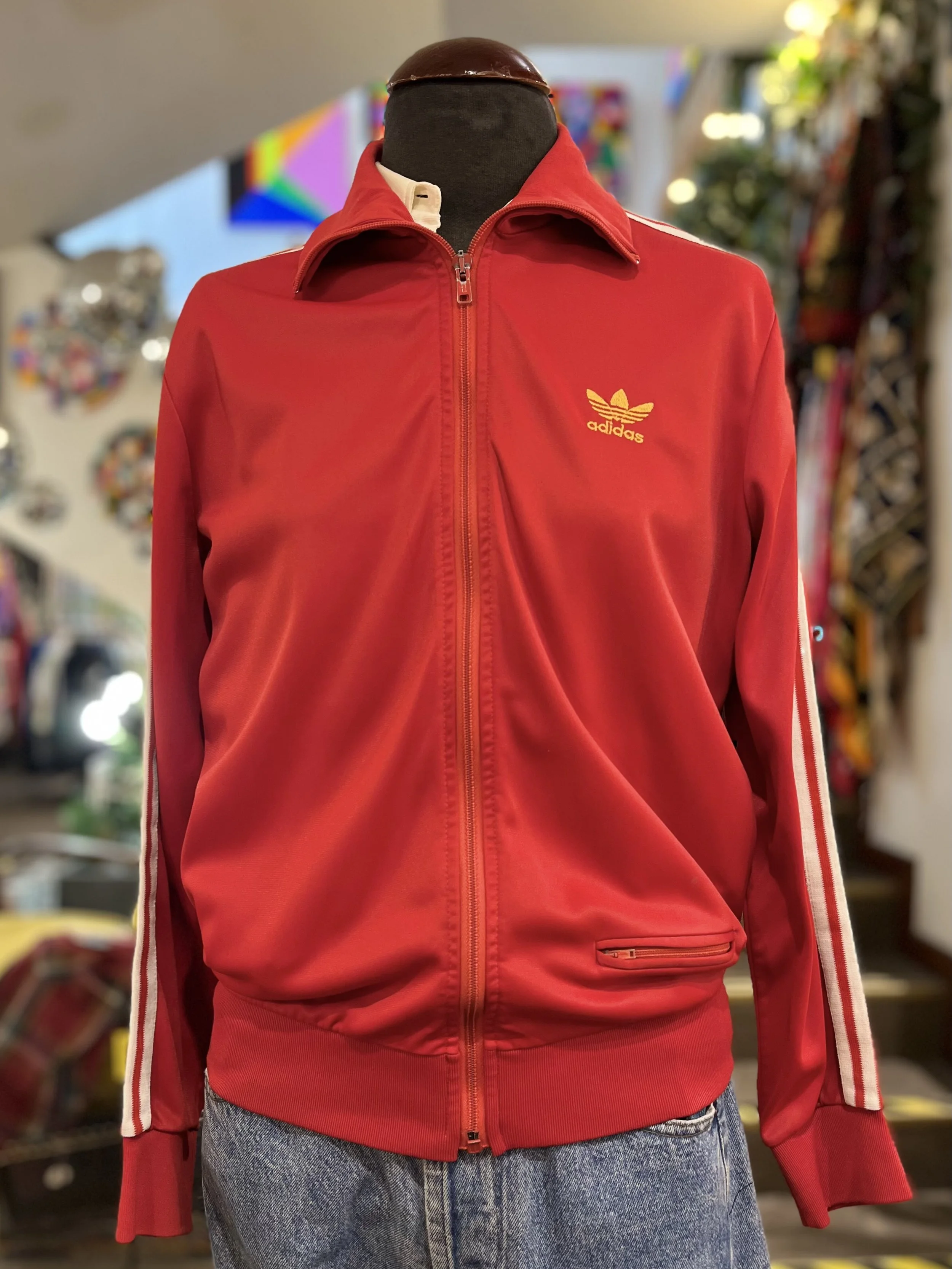 Chaqueta vintage deportiva Adidas años 70 sportswear vintage jacket