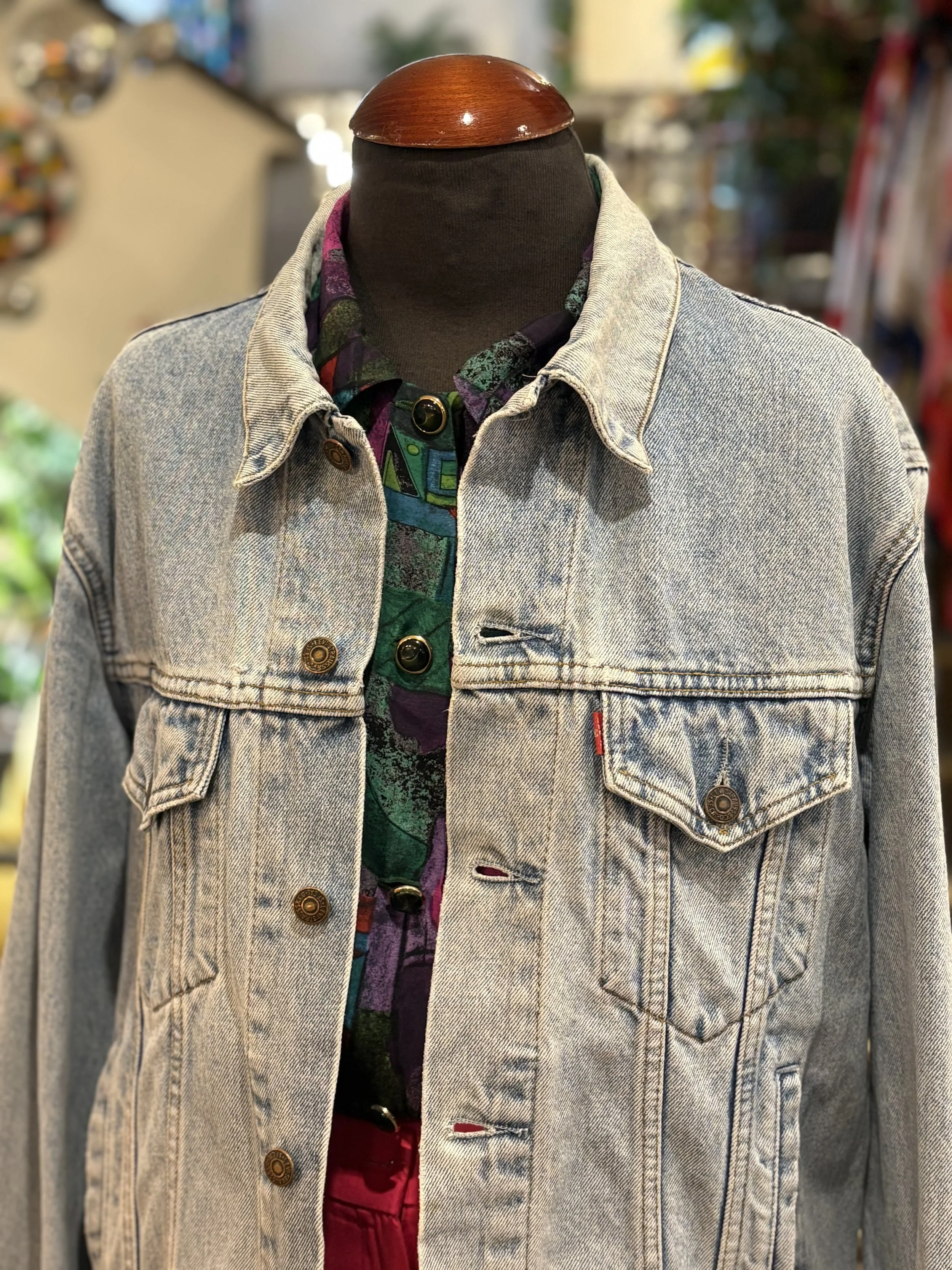 Chaqueta vintage vaquera de Levi Strauss años 90 denim jacket