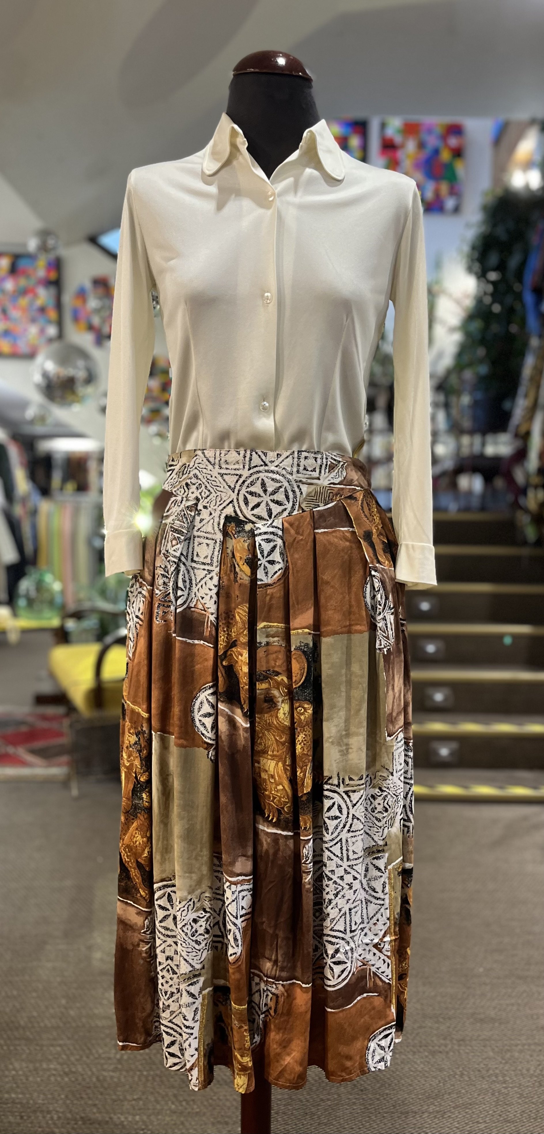 Falda pantalon vintage años 90