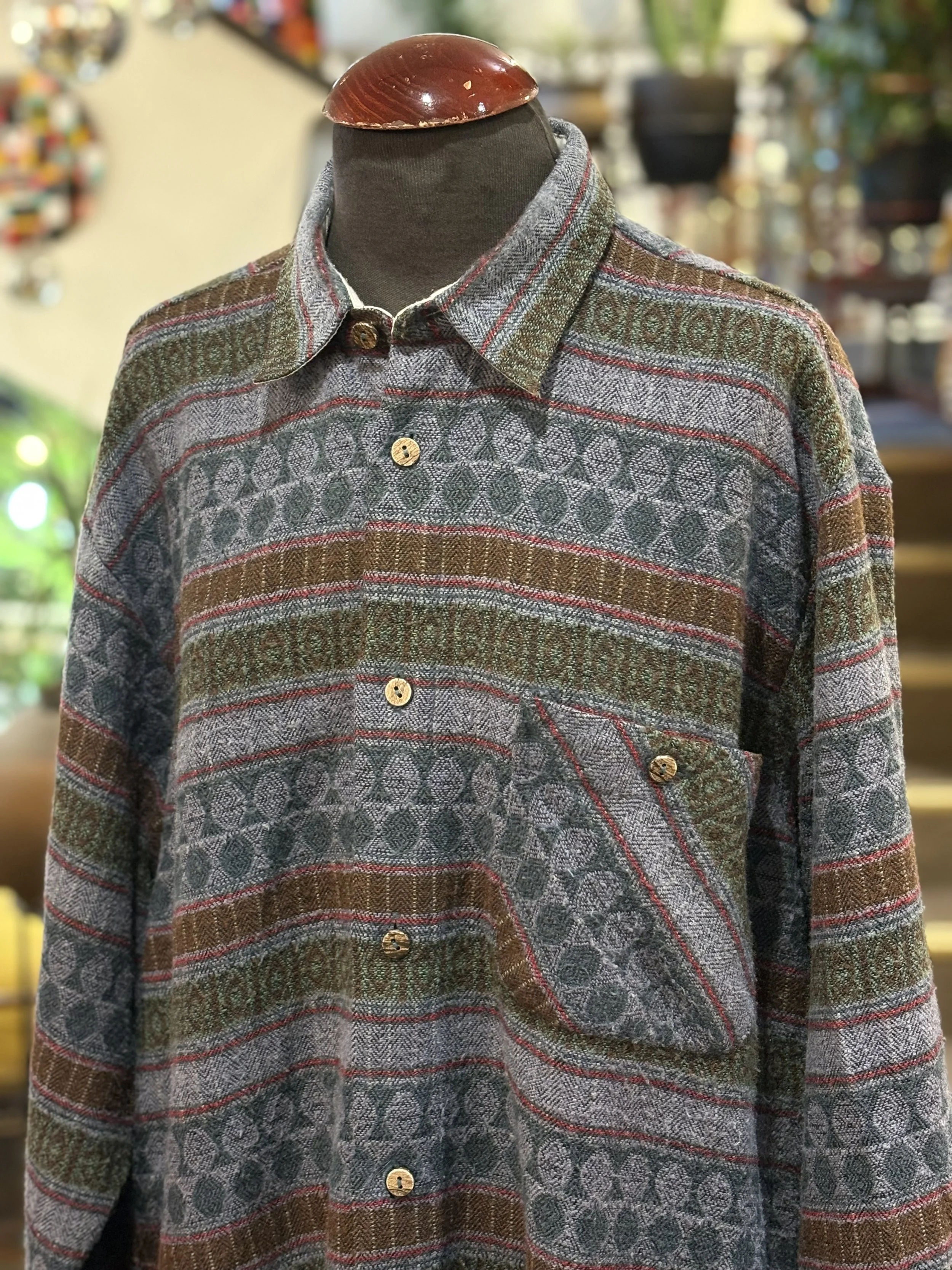 Camisa o sobrecamisa vintage años 90