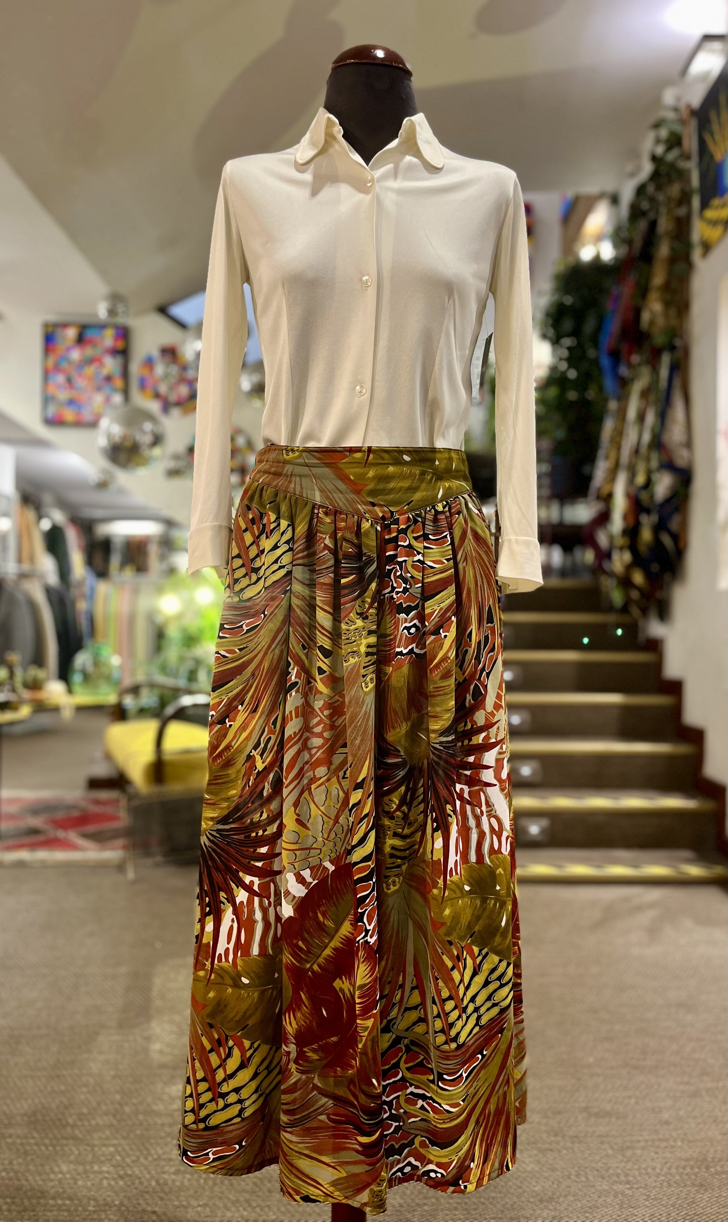 Falda pantalon vintage años 90