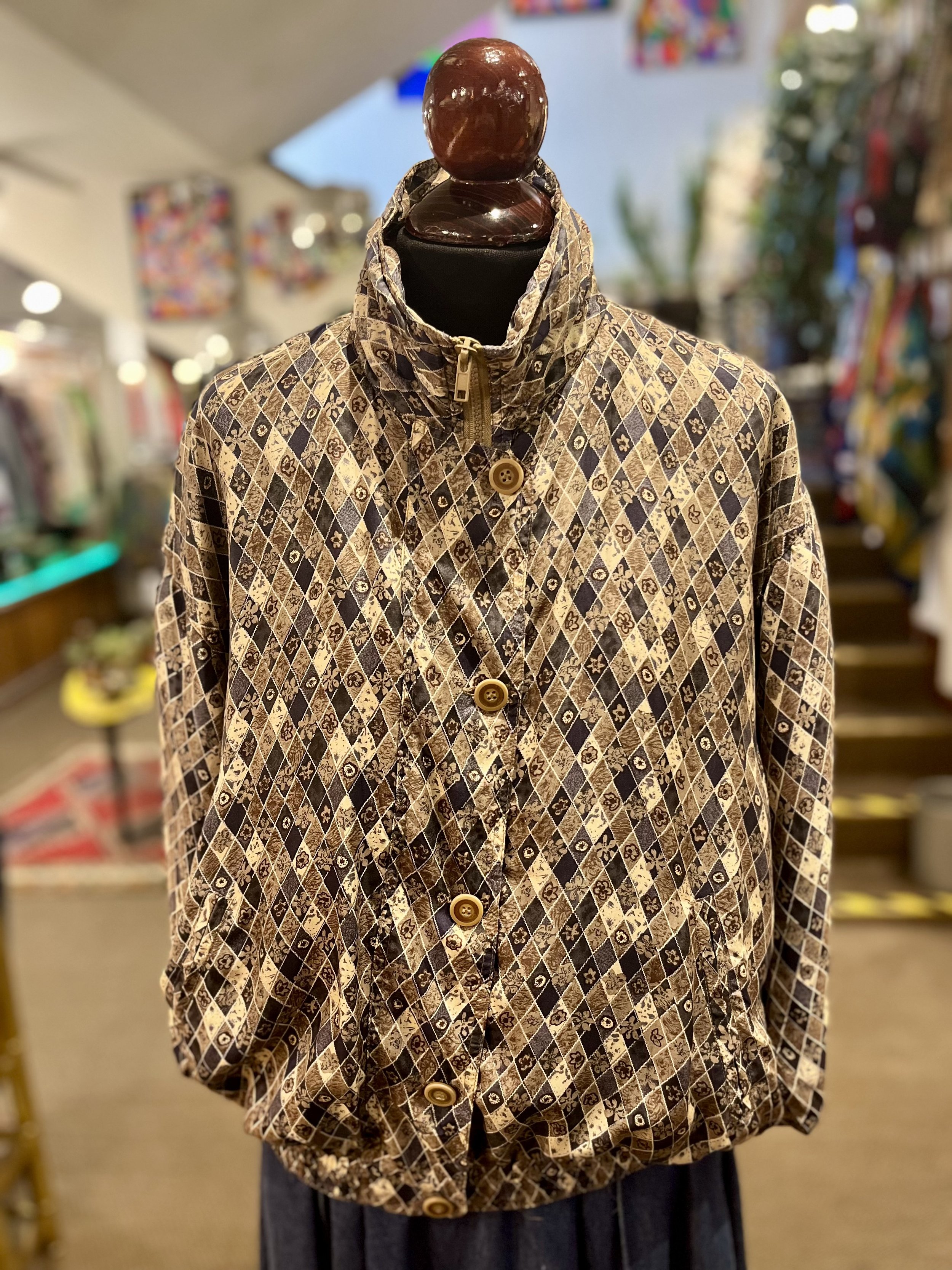 Crazy jacket vintage años 90 multicolor