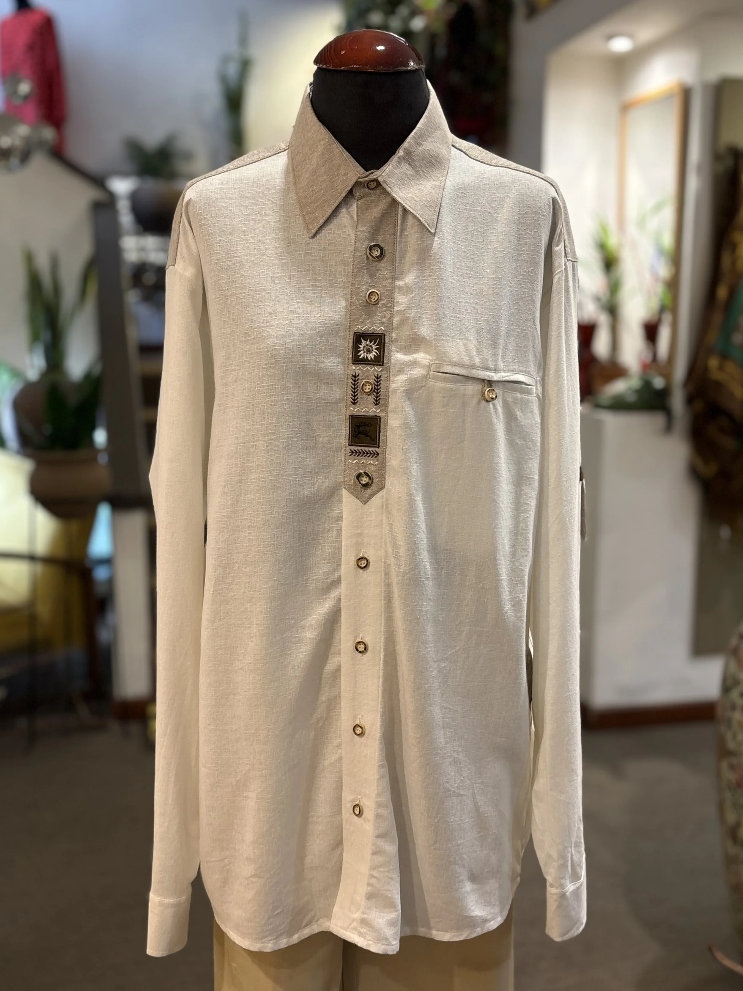Camisa tirolesa "DISTLER ORIGINAL"