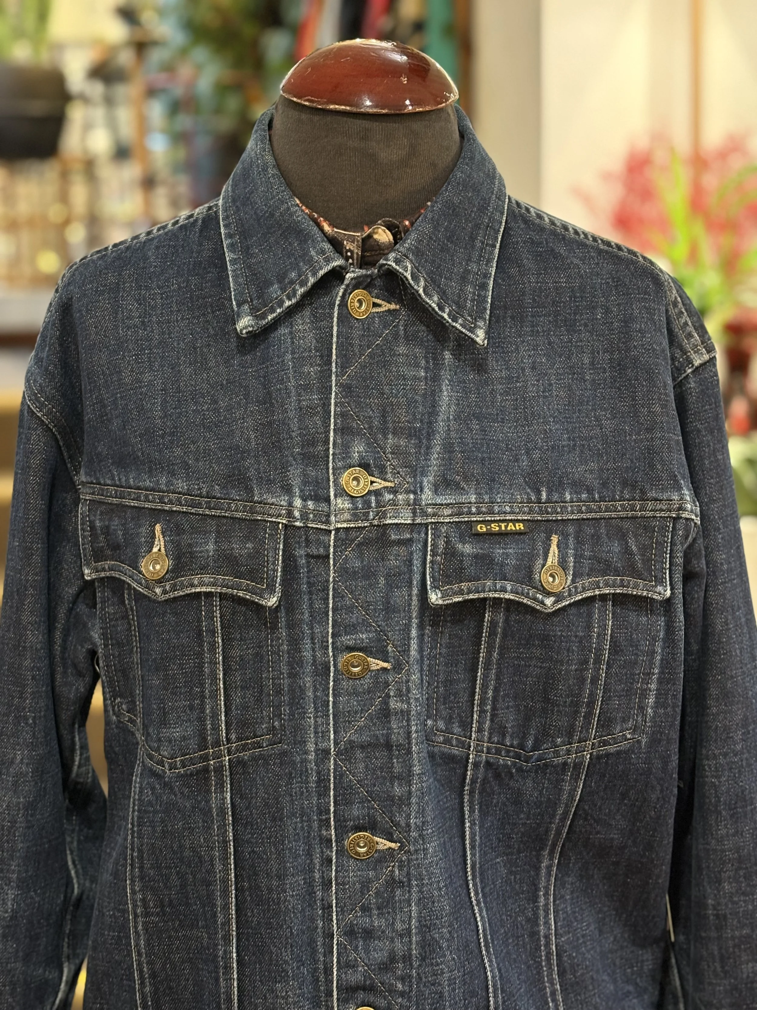 Chaqueta vaquera vintage de G-Star USA algodón 100%