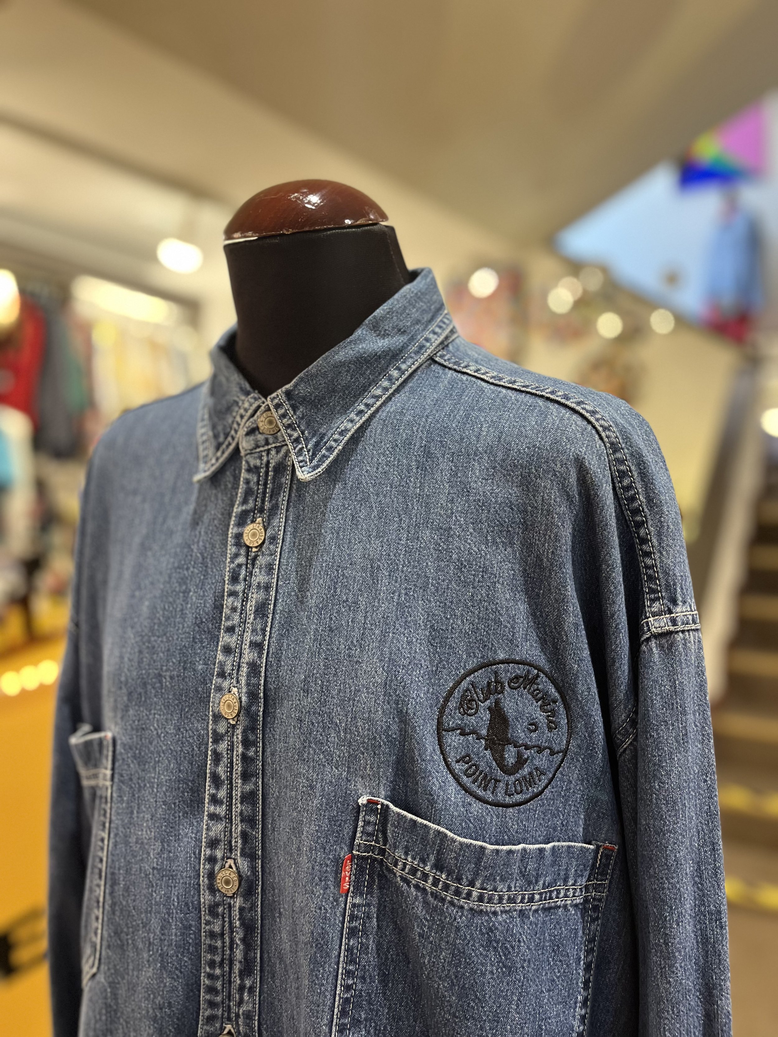 Camisa vintage vaquera de Levi Strauss