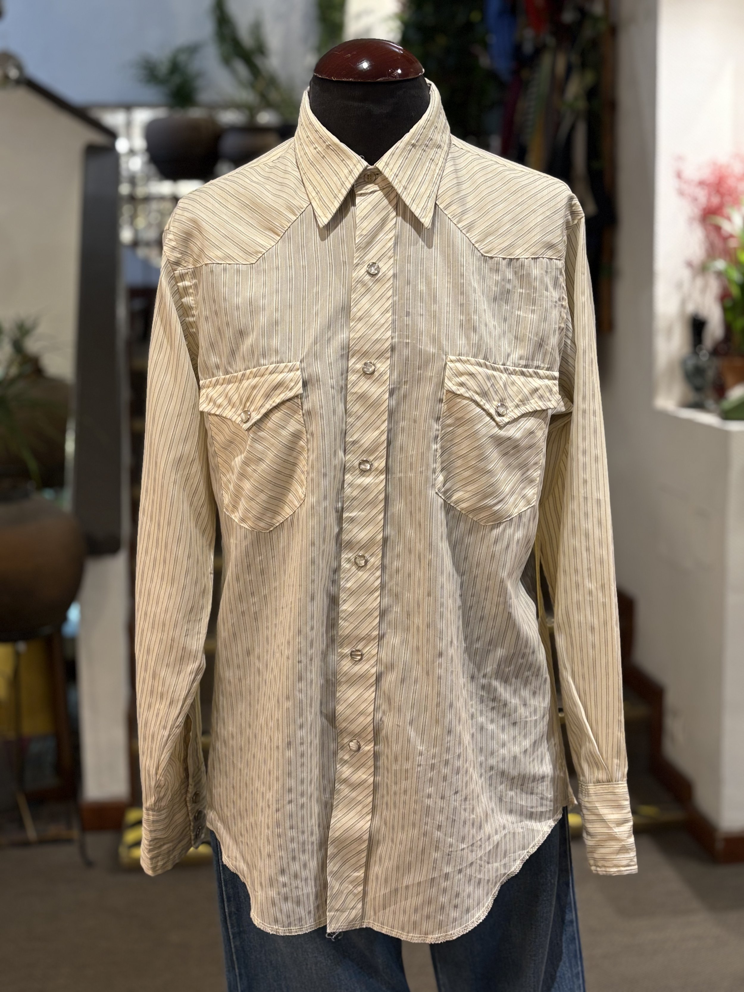 Camisa vintage western cowboy Wrangler