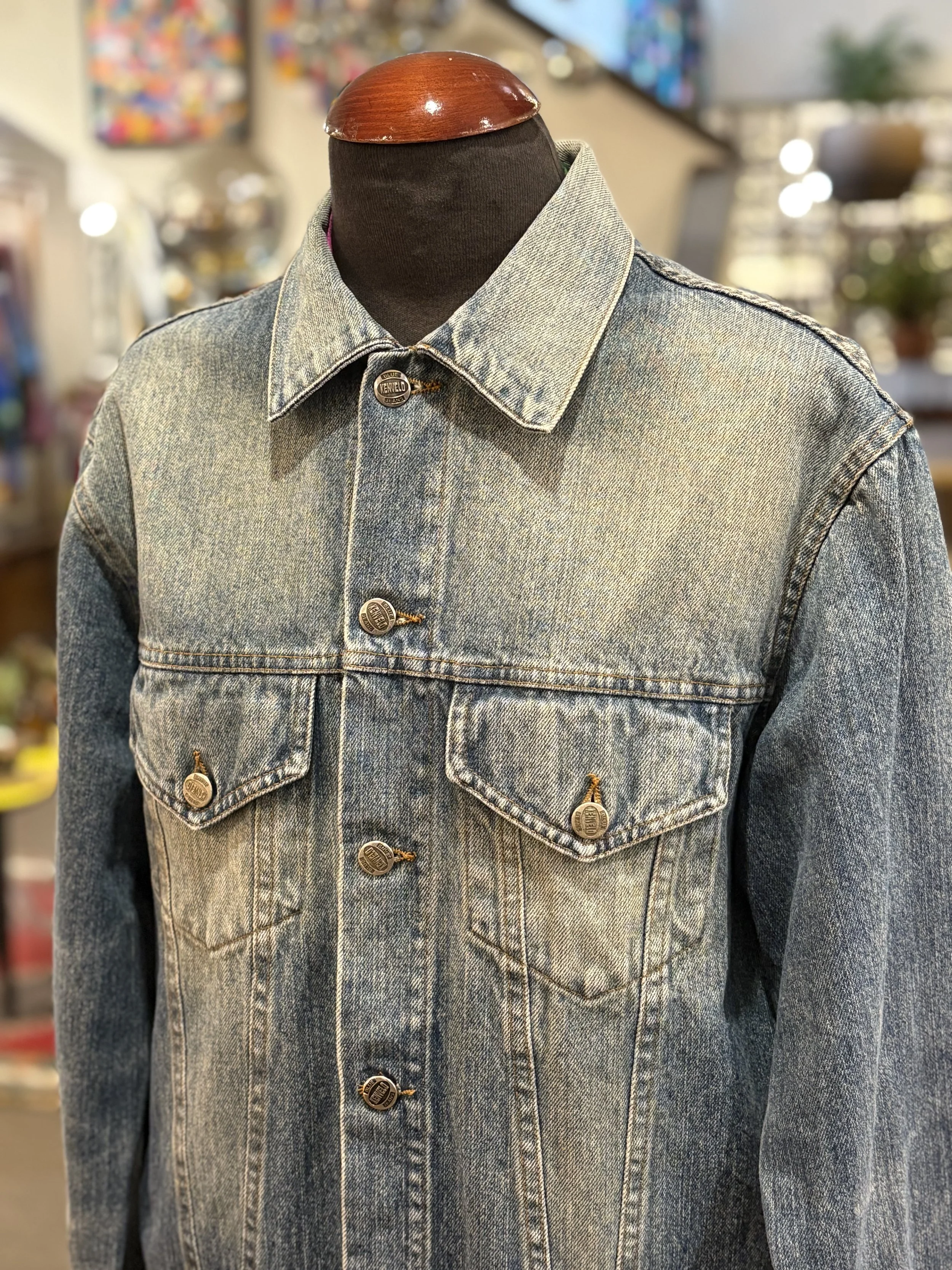 Chaqueta vintage vaquera años 90 denim jacket
