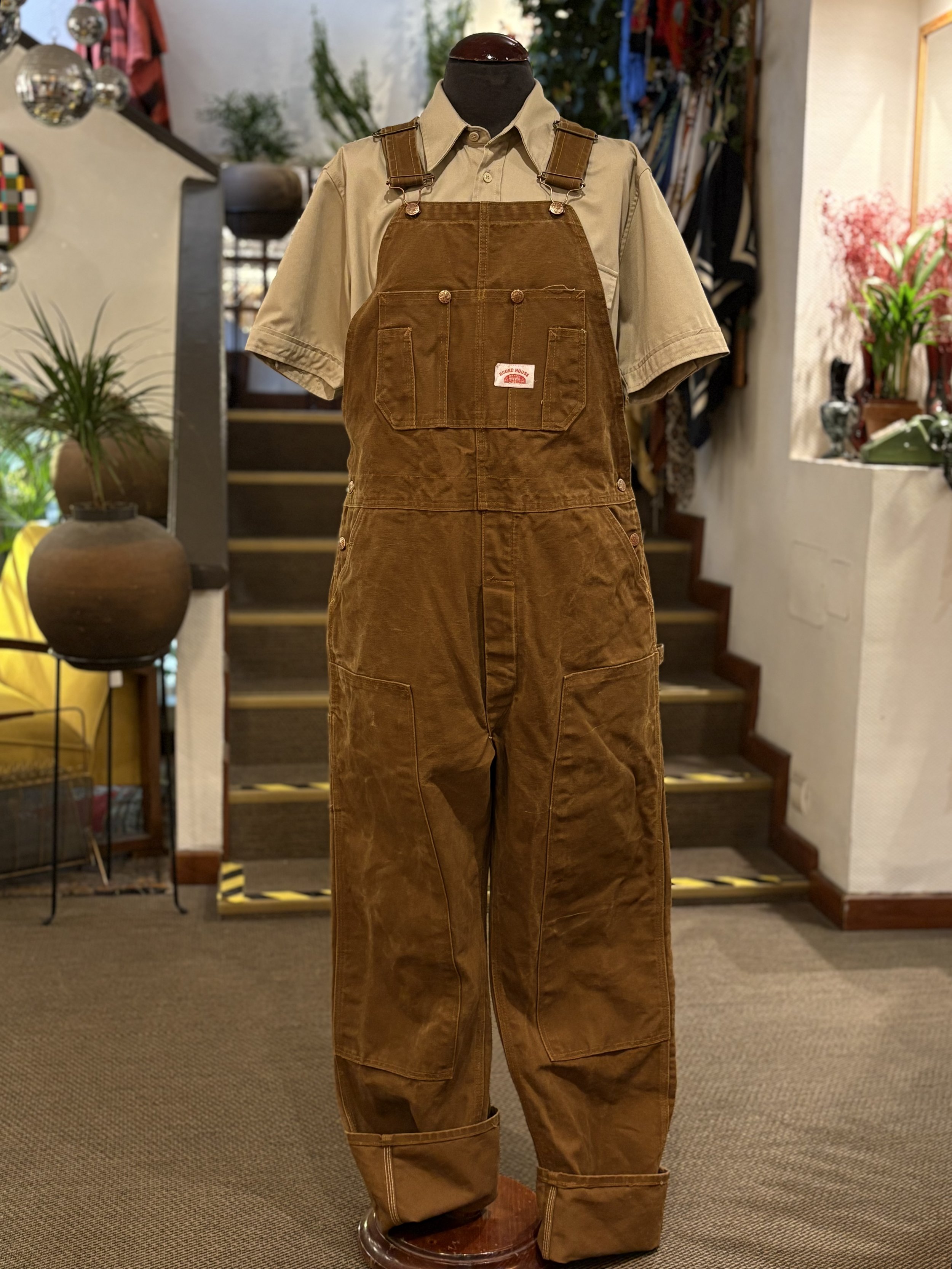 Peto vintage original de Round House made in usa overalls vintage