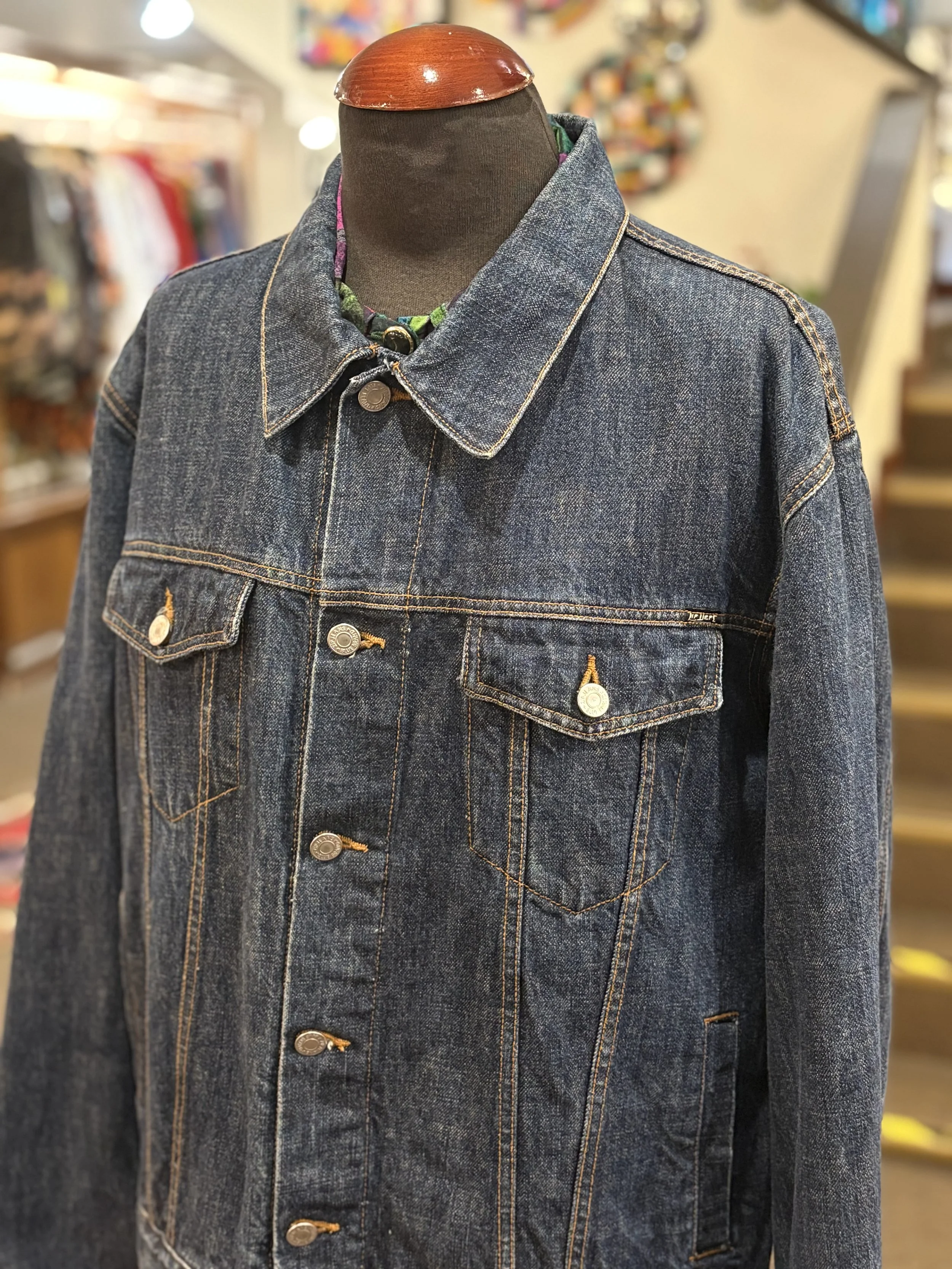 Chaqueta vintage vaquera años 90 denim jacket