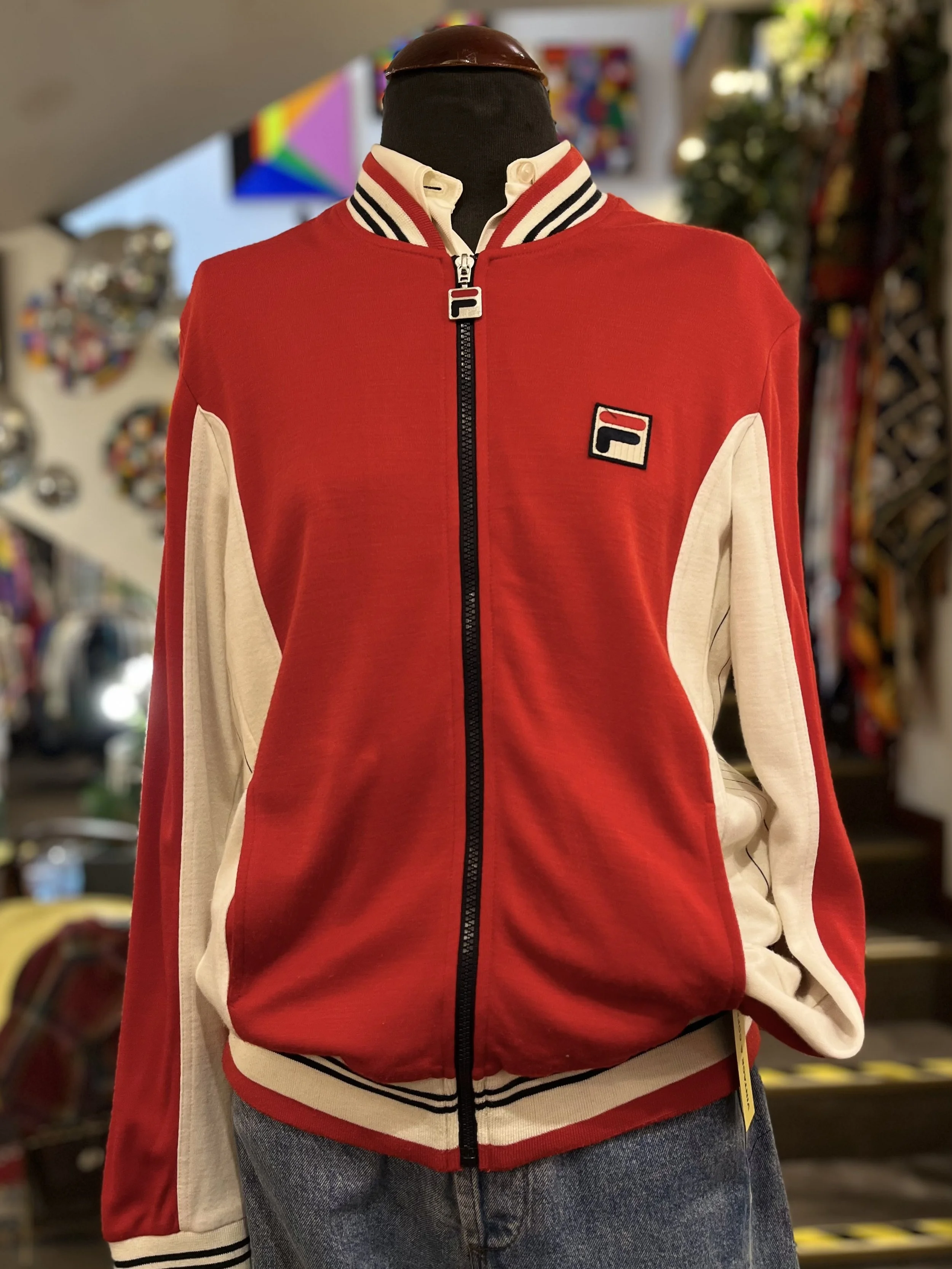 Chaqueta deportiva "FILA WHITE LINE 90´S"
