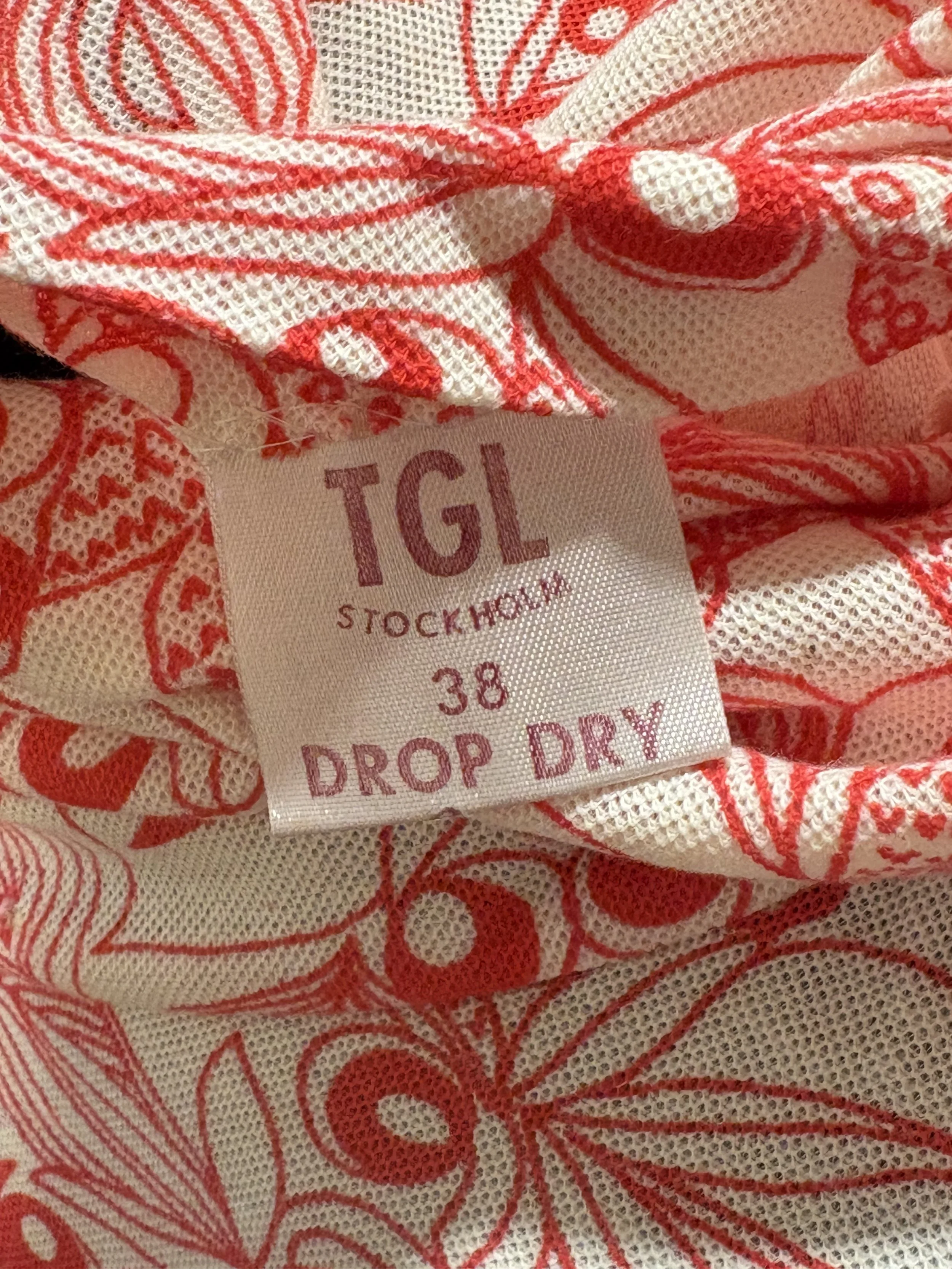 Top vintage TGL STOCKHOLM años 70 manga larga vintage shirts