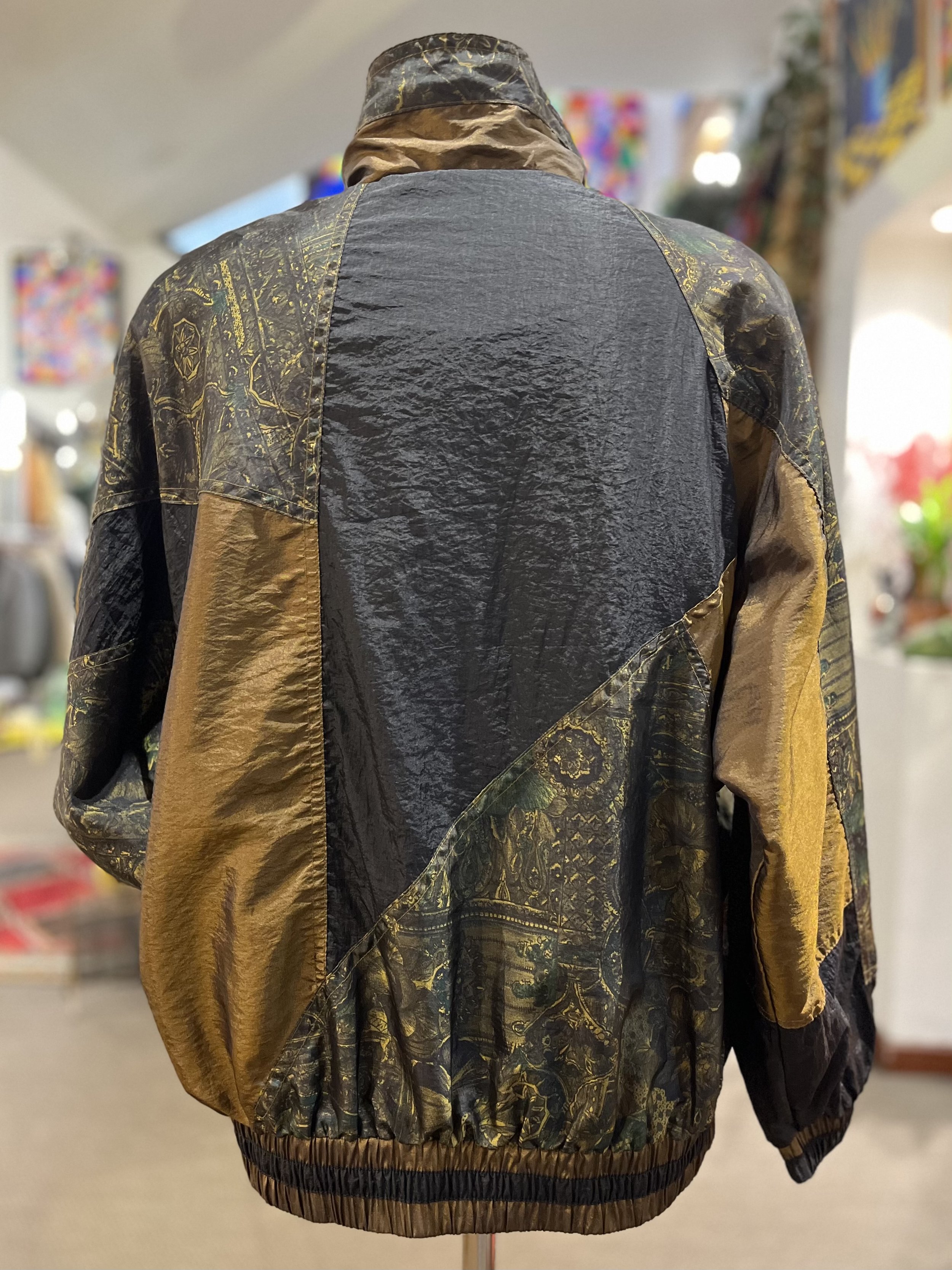 Crazy jacket vintage años 90 multicolor