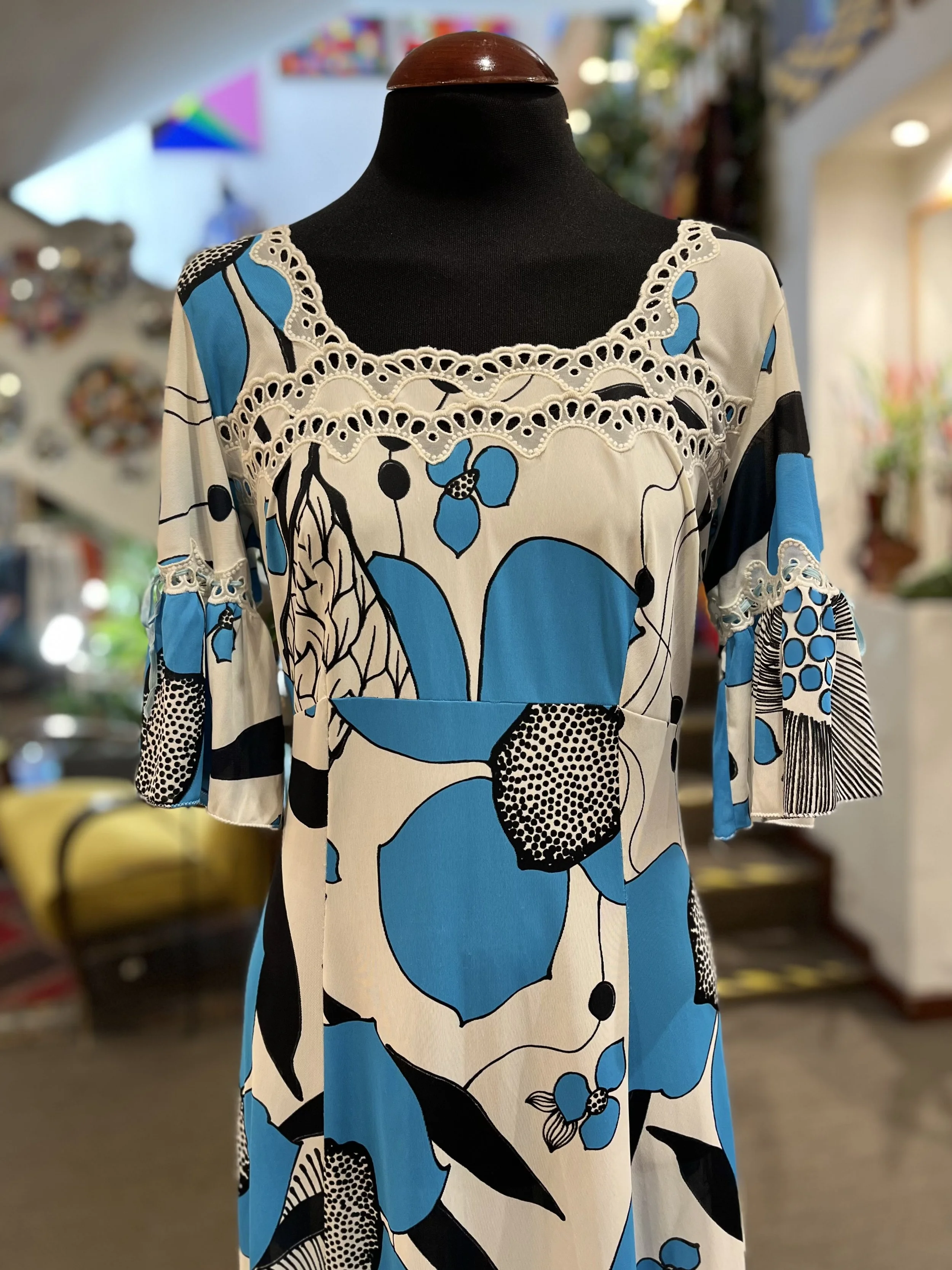 Vestido vintage boho años 90 vintage dress