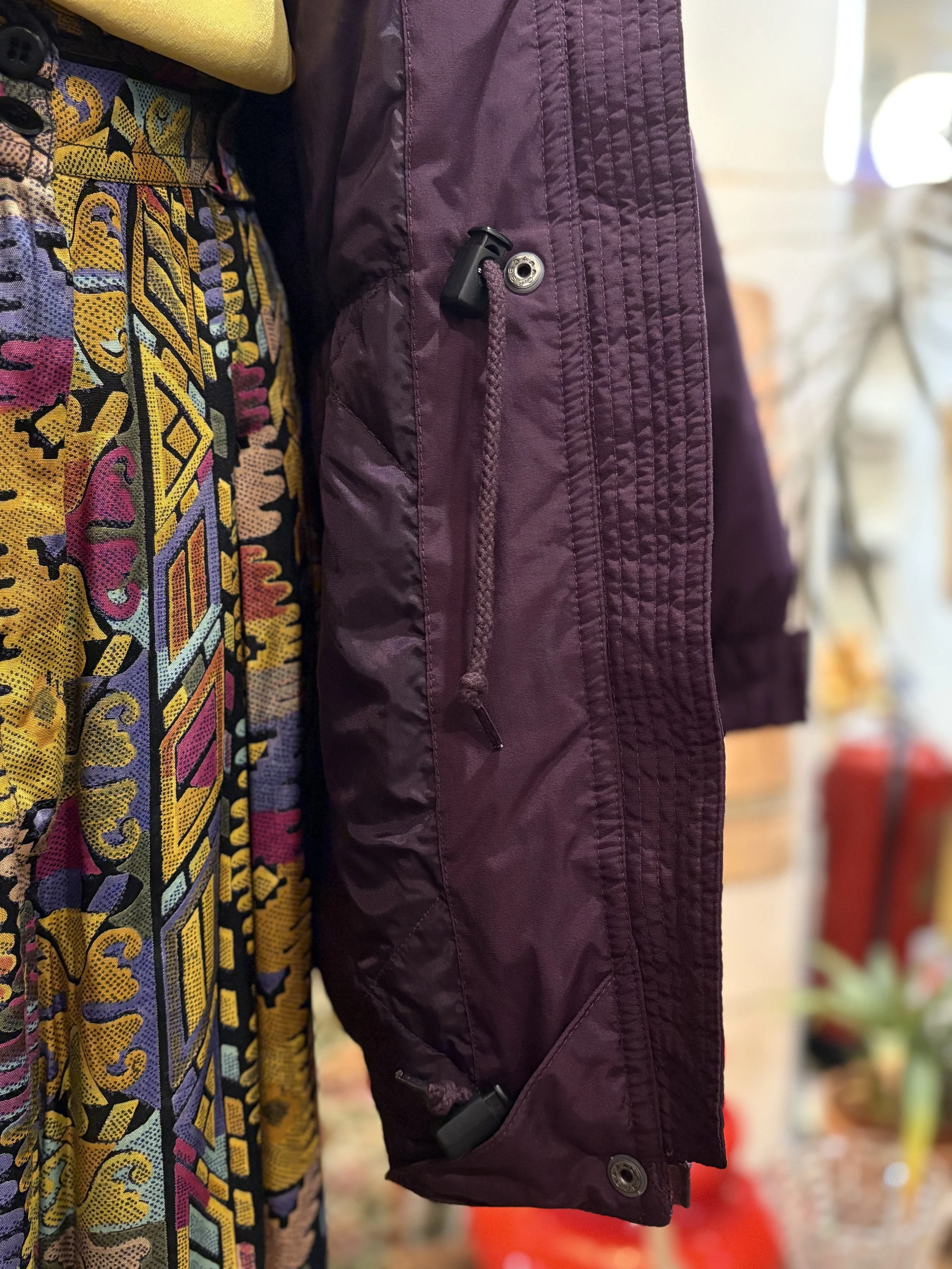 Chaqueta vintage de esquí CB Sport de plumón y pluma años 90