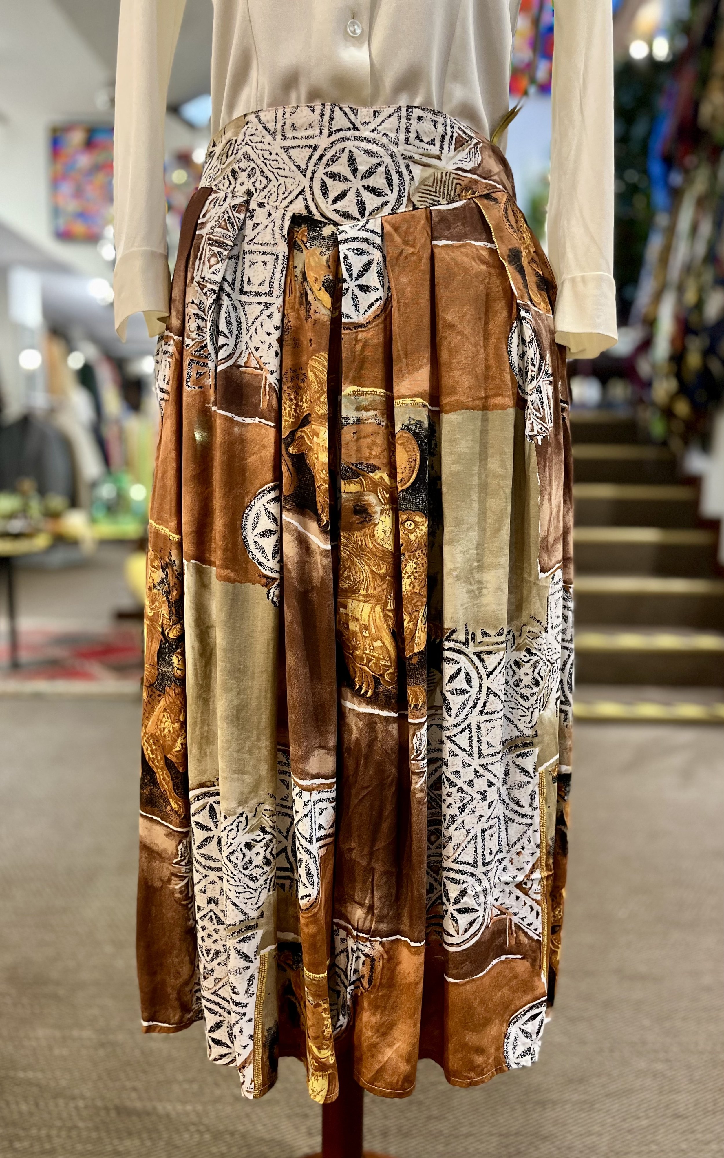 Falda pantalón "DIOSA Y FELINO"